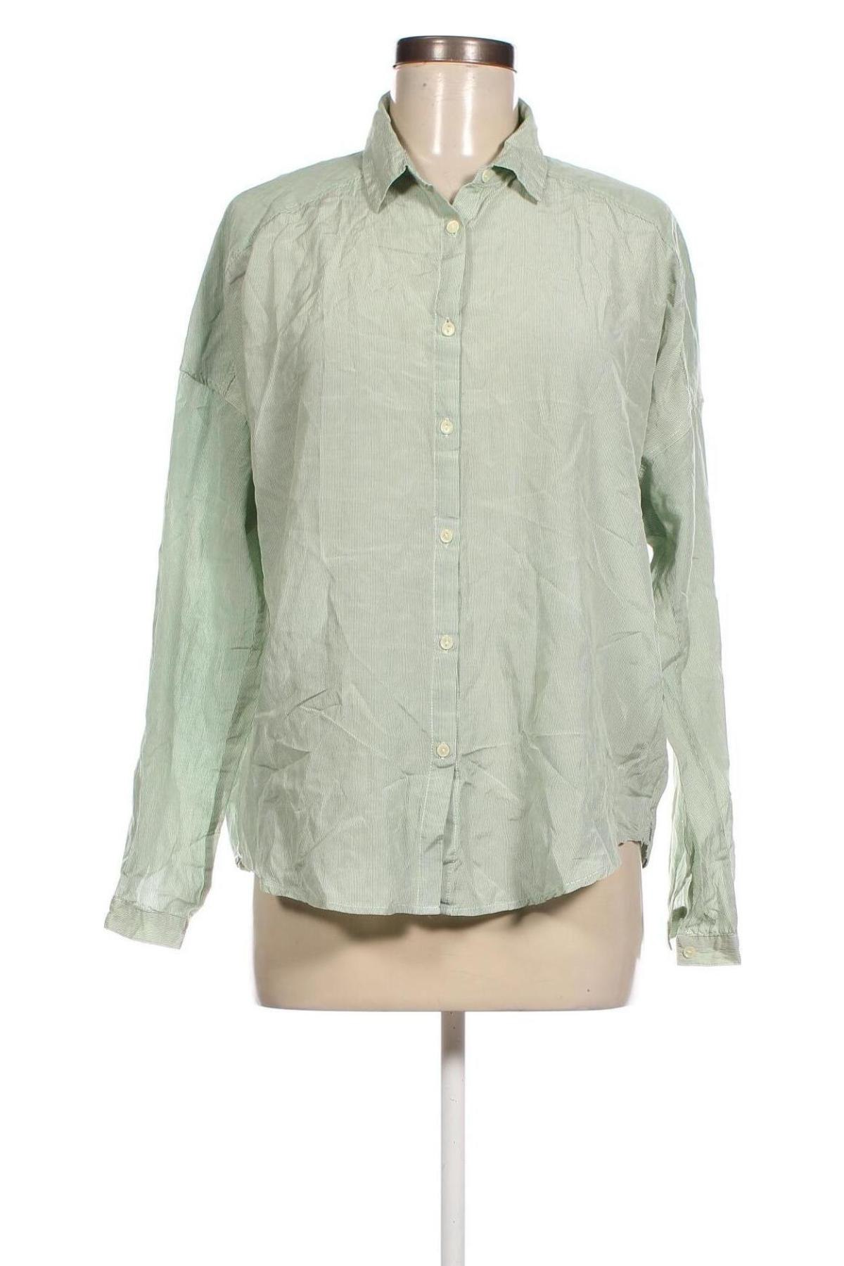 Γυναικείο πουκάμισο Maison Scotch, Μέγεθος M, Χρώμα Πράσινο, Τιμή 34,53 €