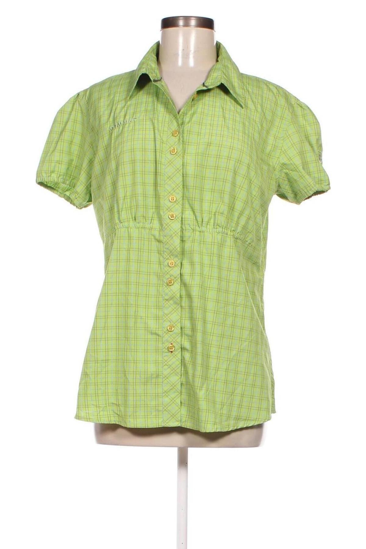 Γυναικείο πουκάμισο Mammut, Μέγεθος XL, Χρώμα Πράσινο, Τιμή 24,12 €