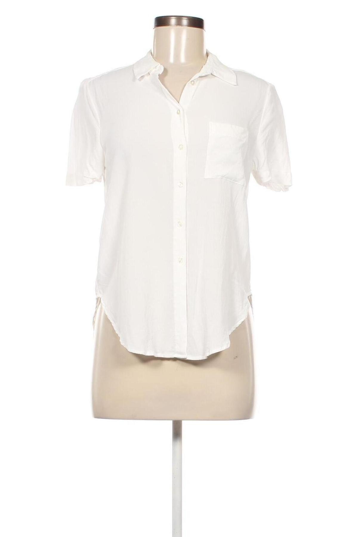 Γυναικείο πουκάμισο Mango, Μέγεθος XS, Χρώμα Λευκό, Τιμή 10,55 €