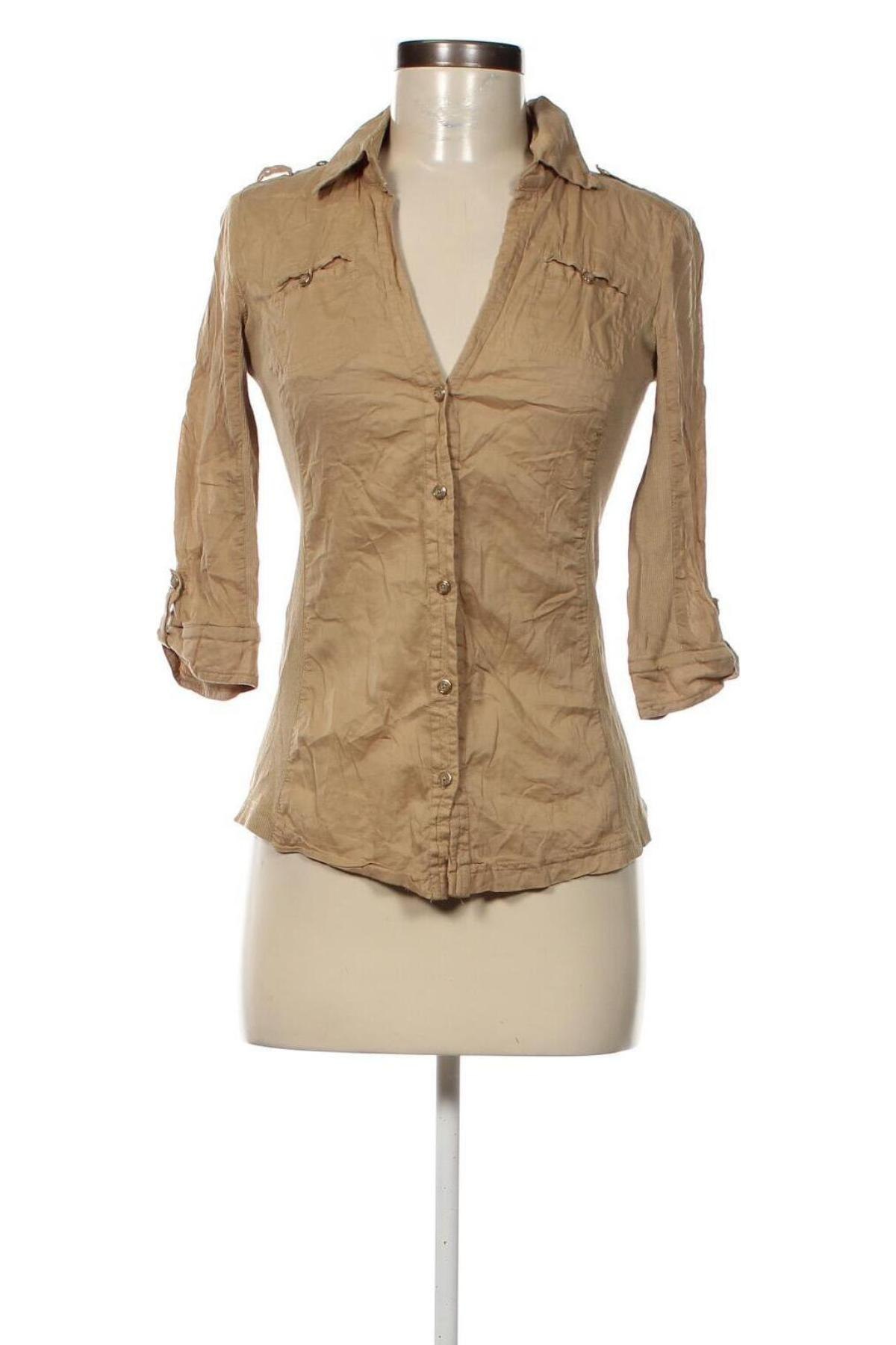 Damenbluse Mango, Größe S, Farbe Beige, Preis € 9,40