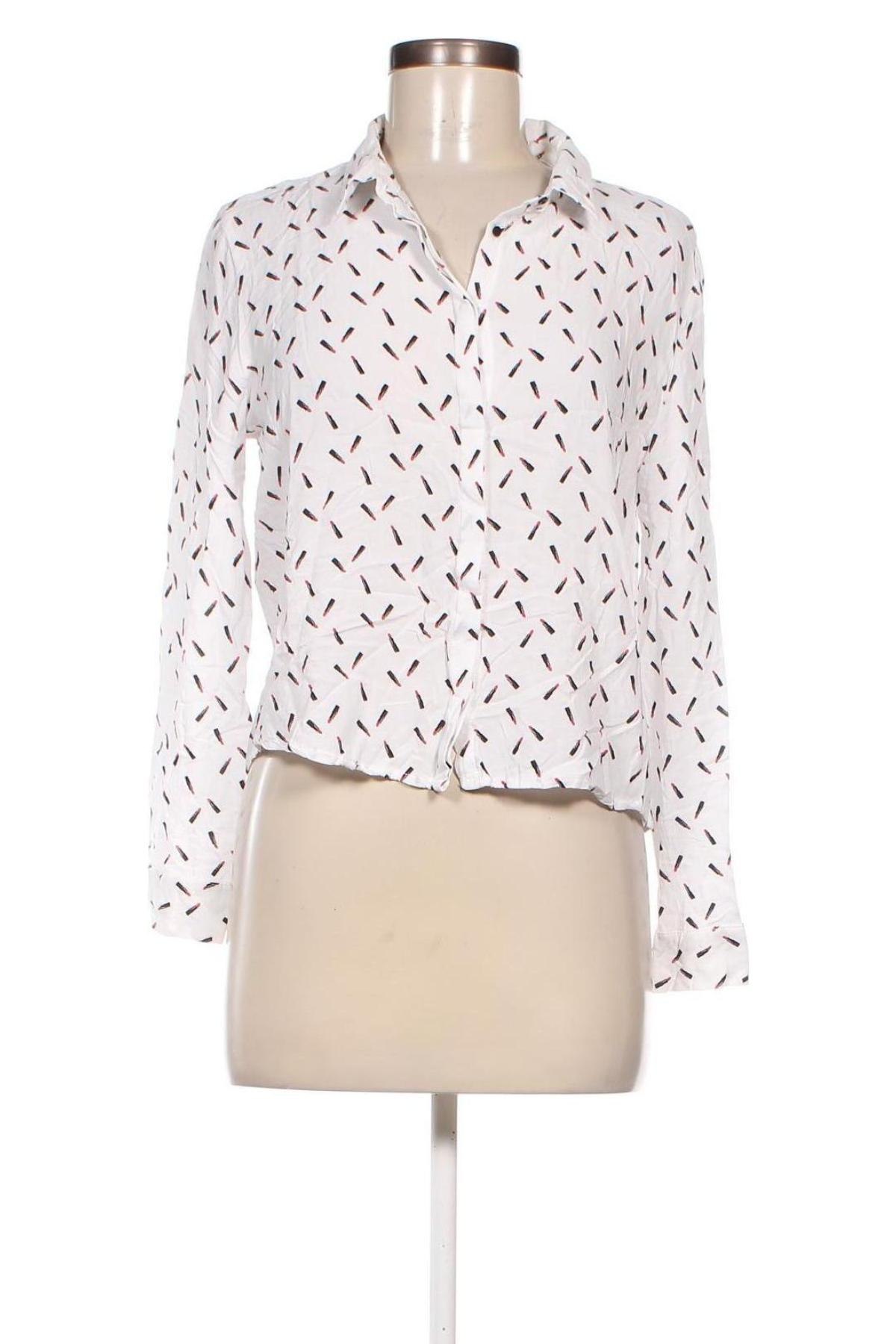 Γυναικείο πουκάμισο Mango, Μέγεθος L, Χρώμα Λευκό, Τιμή 8,35 €