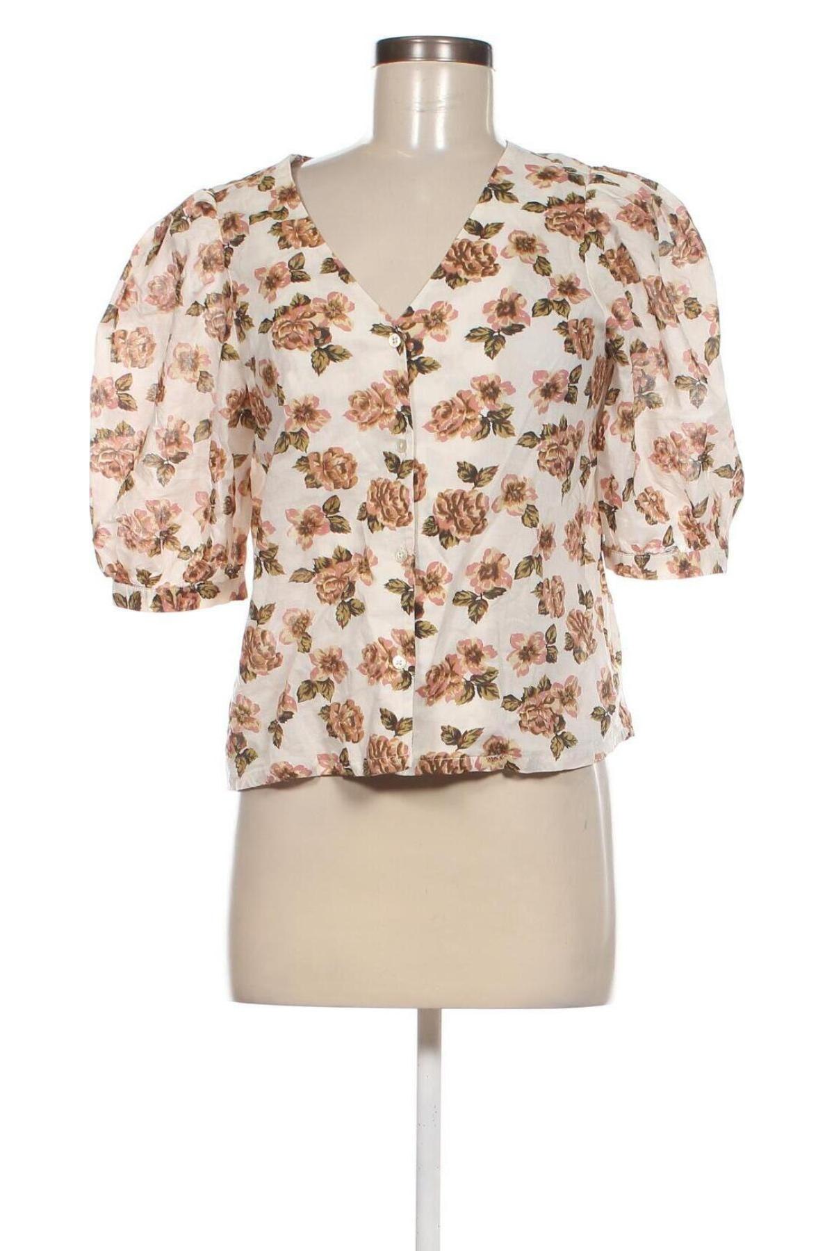 Γυναικείο πουκάμισο Mango, Μέγεθος S, Χρώμα Πολύχρωμο, Τιμή 8,40 €