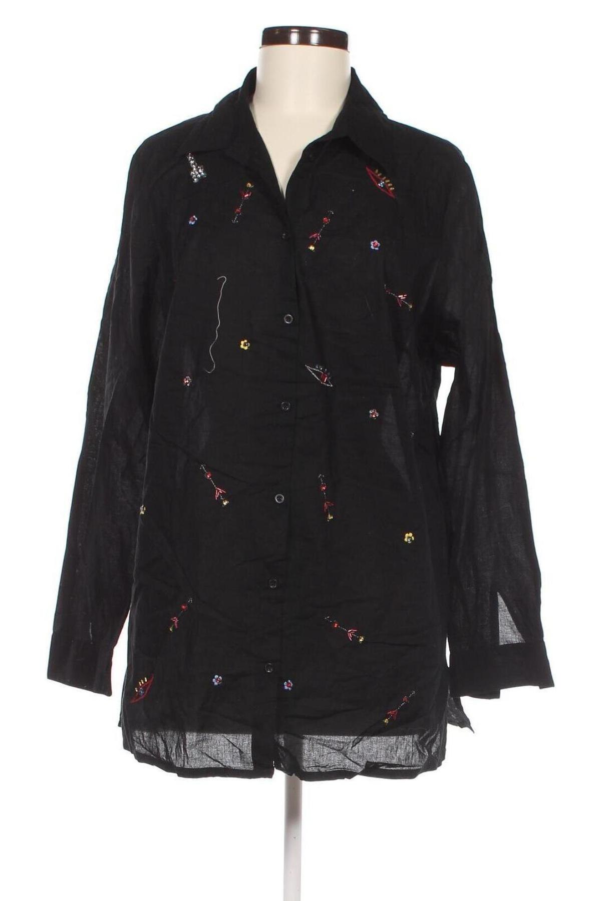 Dámska košeľa  Mia Moda, Veľkosť XL, Farba Čierna, Cena  19,28 €