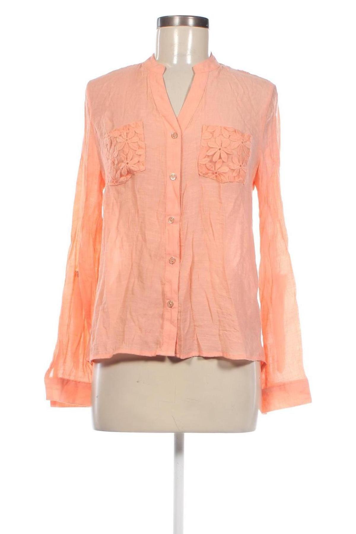 Γυναικείο πουκάμισο Mine, Μέγεθος M, Χρώμα Πορτοκαλί, Τιμή 6,85 €