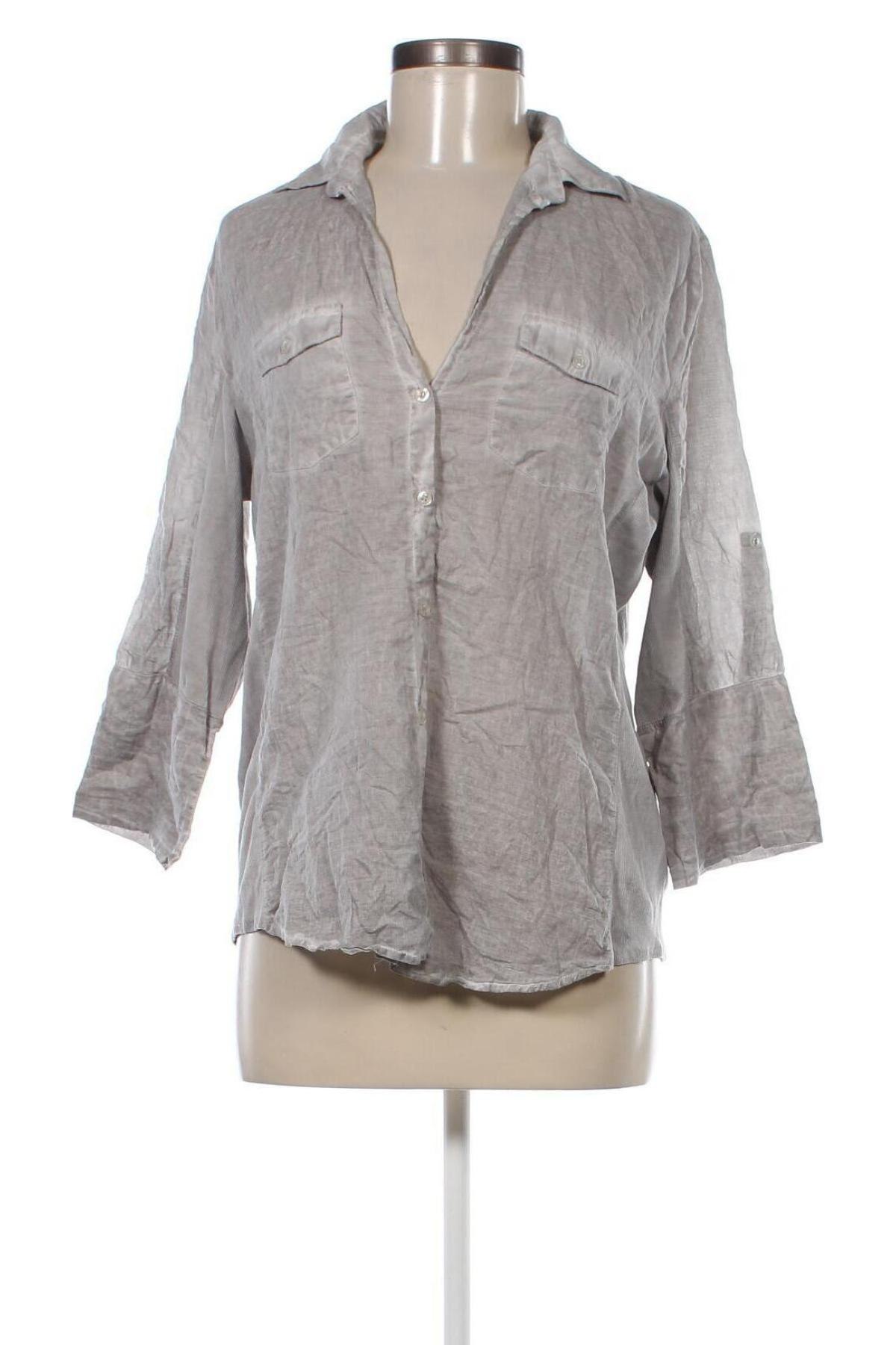 Γυναικείο πουκάμισο Monari, Μέγεθος M, Χρώμα Γκρί, Τιμή 14,85 €