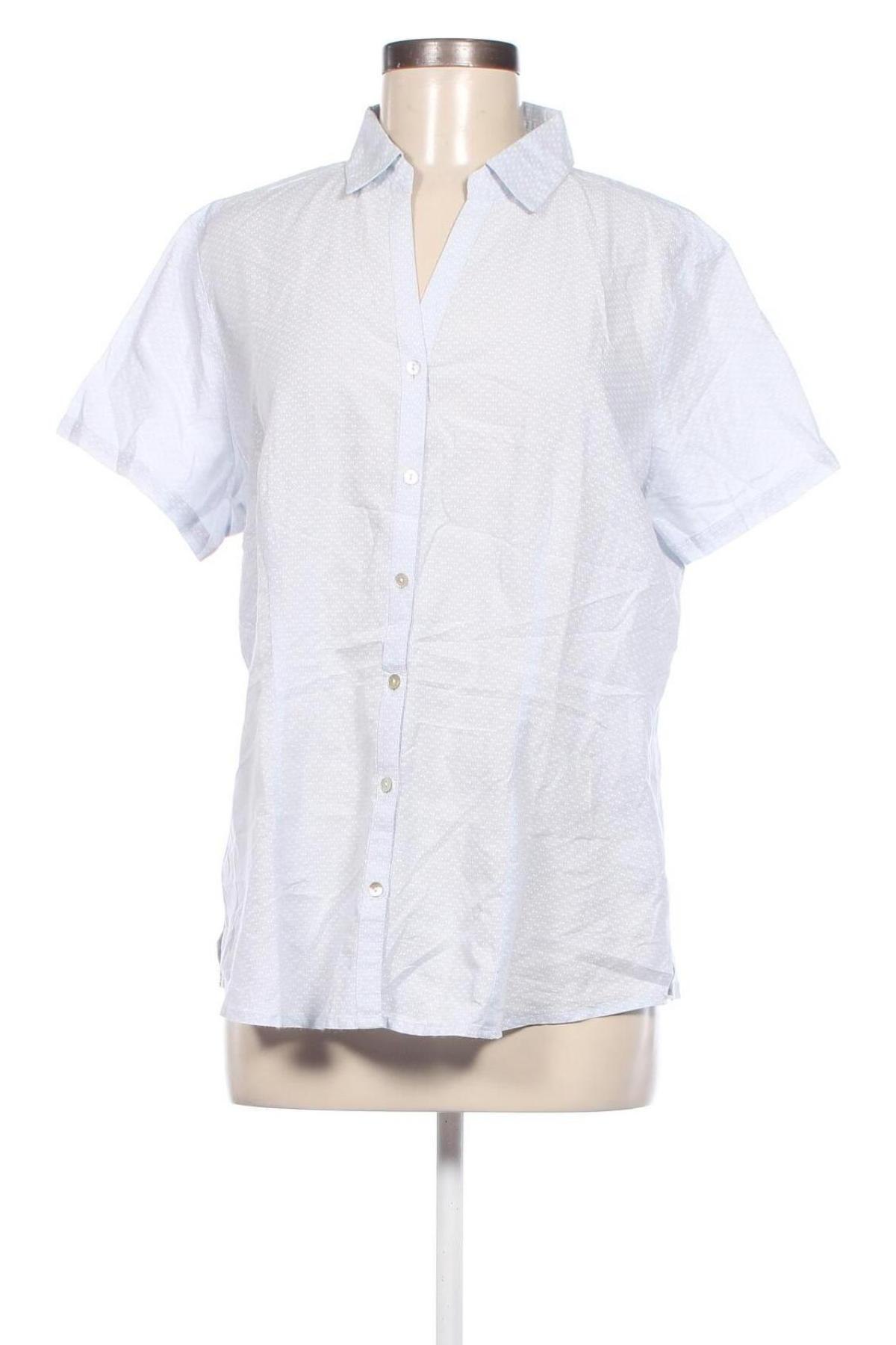 Γυναικείο πουκάμισο Monte, Μέγεθος M, Χρώμα Μπλέ, Τιμή 7,24 €