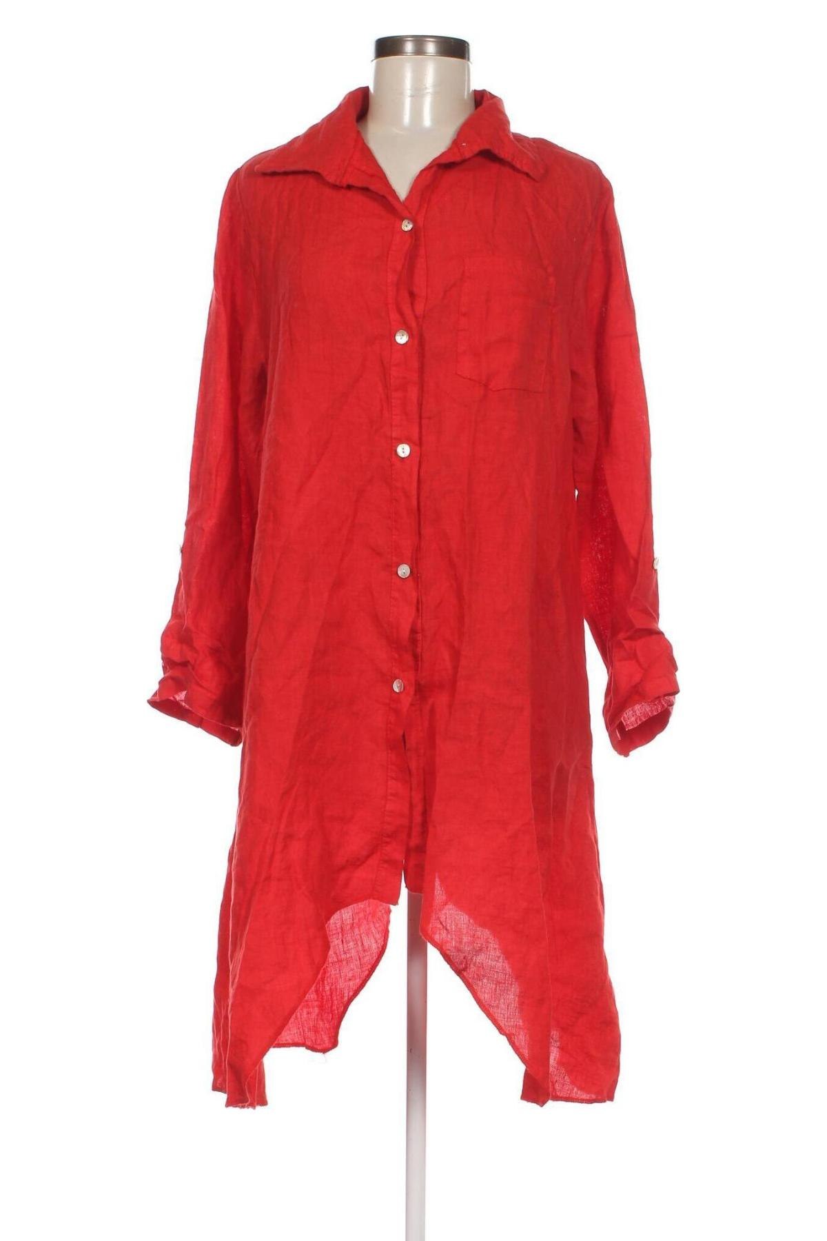 Γυναικείο πουκάμισο My Story, Μέγεθος M, Χρώμα Κόκκινο, Τιμή 20,46 €