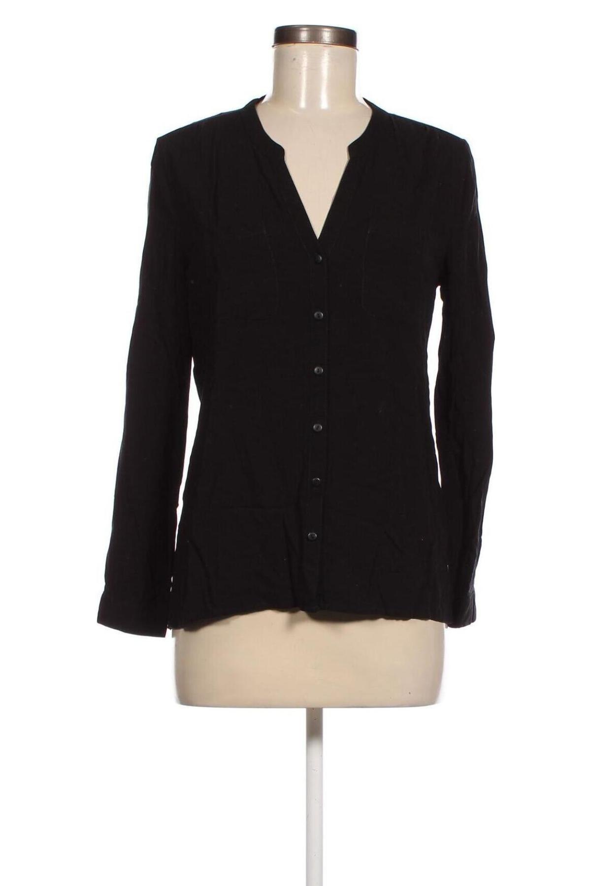 Γυναικείο πουκάμισο ONLY, Μέγεθος M, Χρώμα Μαύρο, Τιμή 5,70 €
