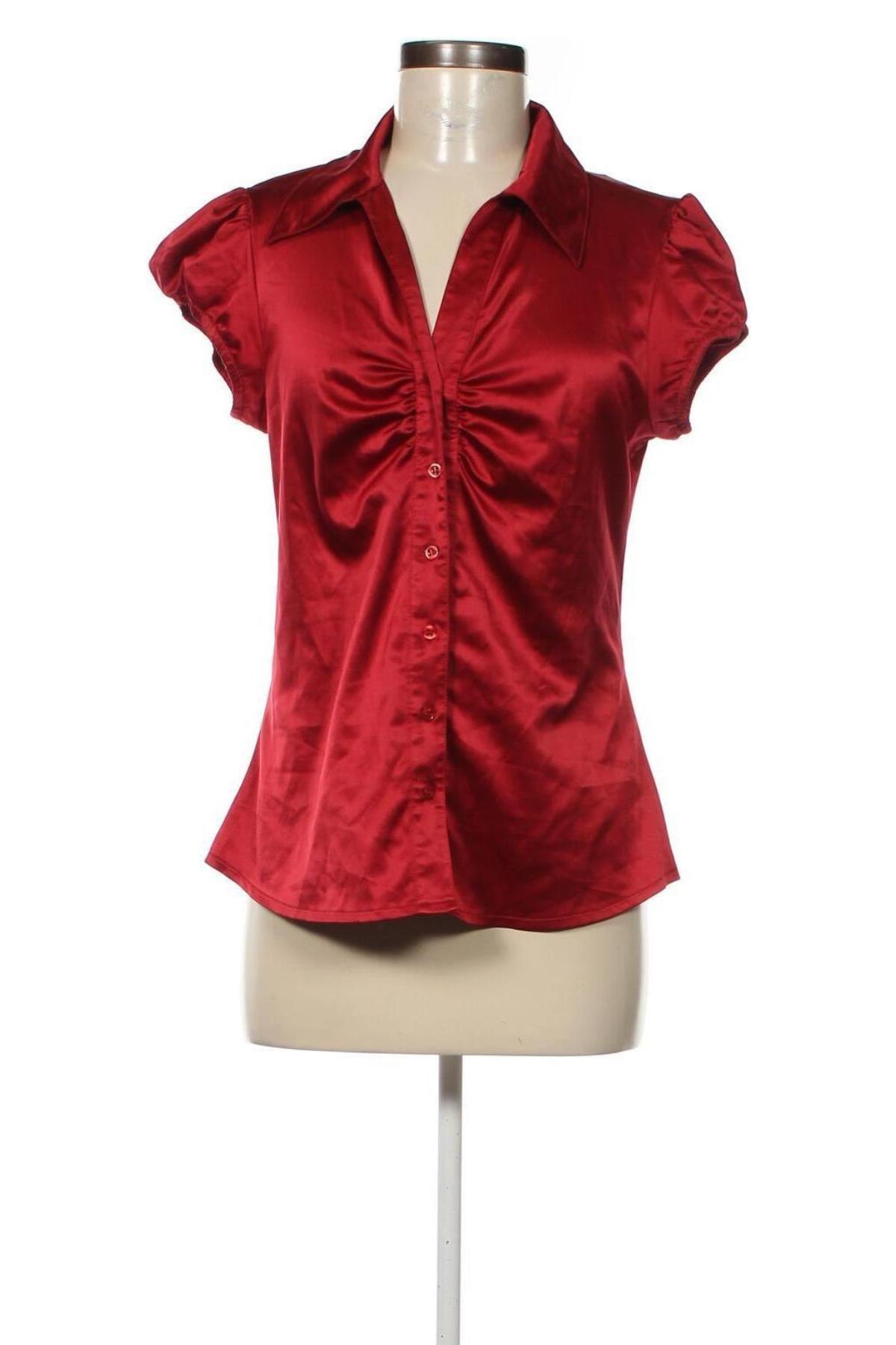 Γυναικείο πουκάμισο Orsay, Μέγεθος M, Χρώμα Κόκκινο, Τιμή 6,96 €