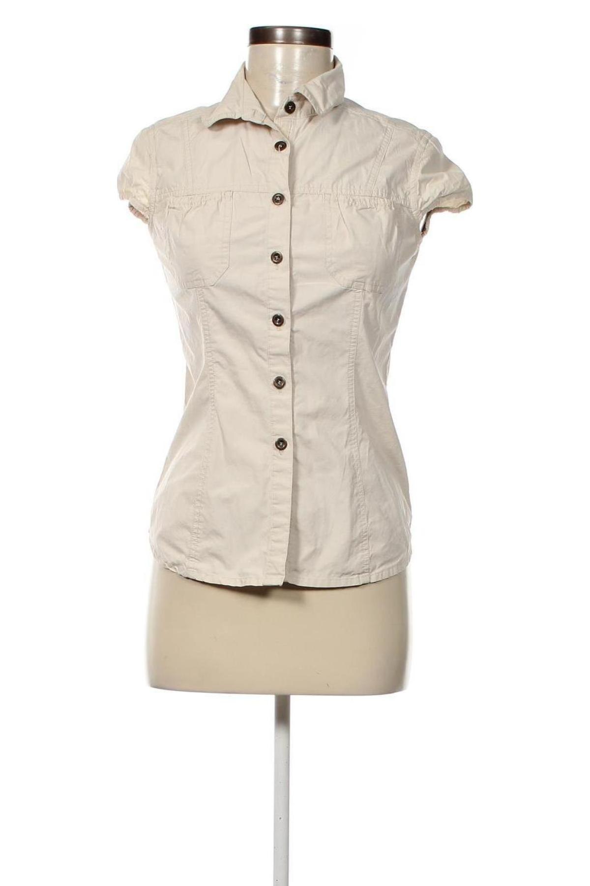 Γυναικείο πουκάμισο Pimkie, Μέγεθος M, Χρώμα  Μπέζ, Τιμή 13,30 €