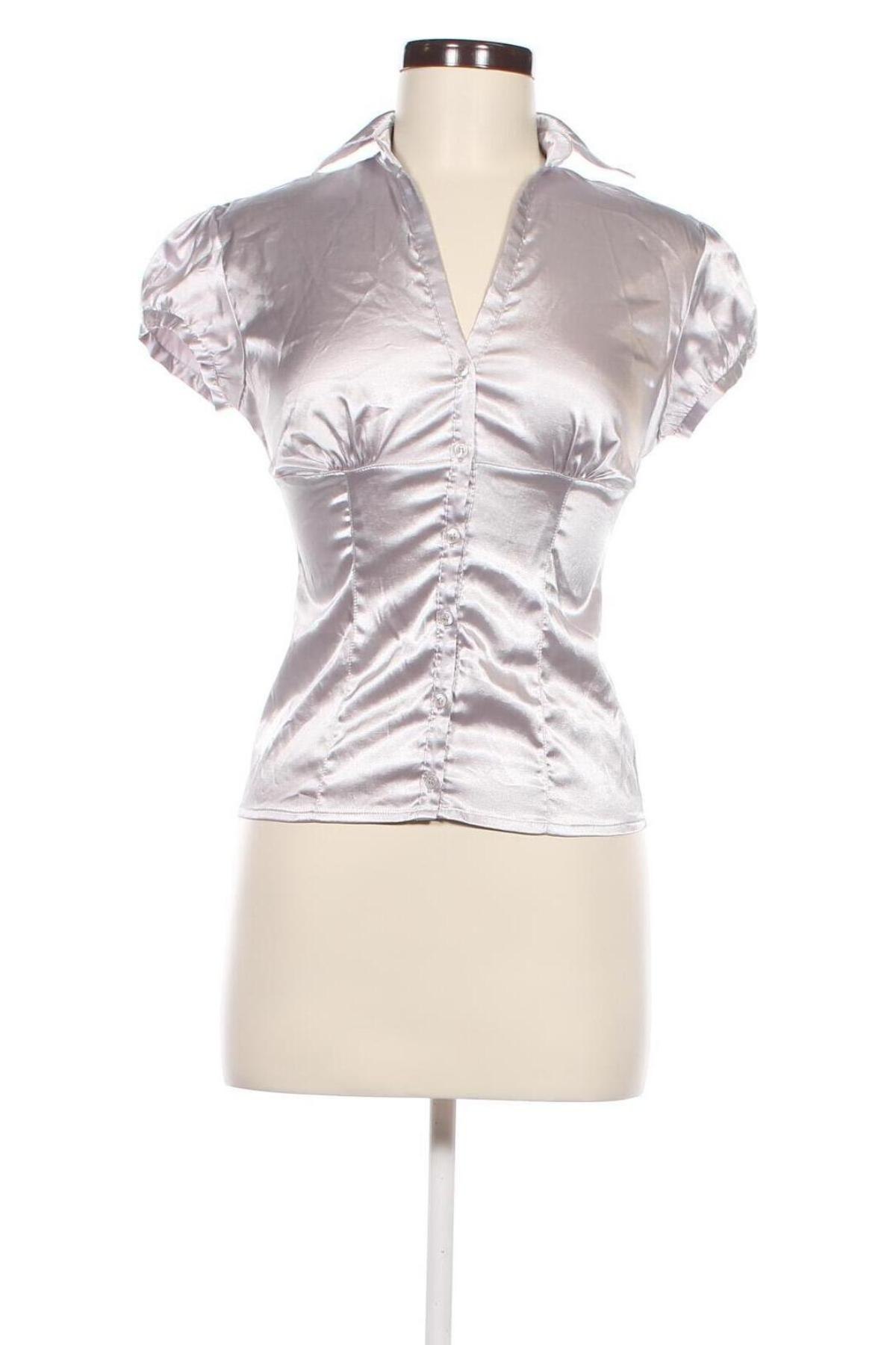 Γυναικείο πουκάμισο Pimkie, Μέγεθος S, Χρώμα Γκρί, Τιμή 3,87 €