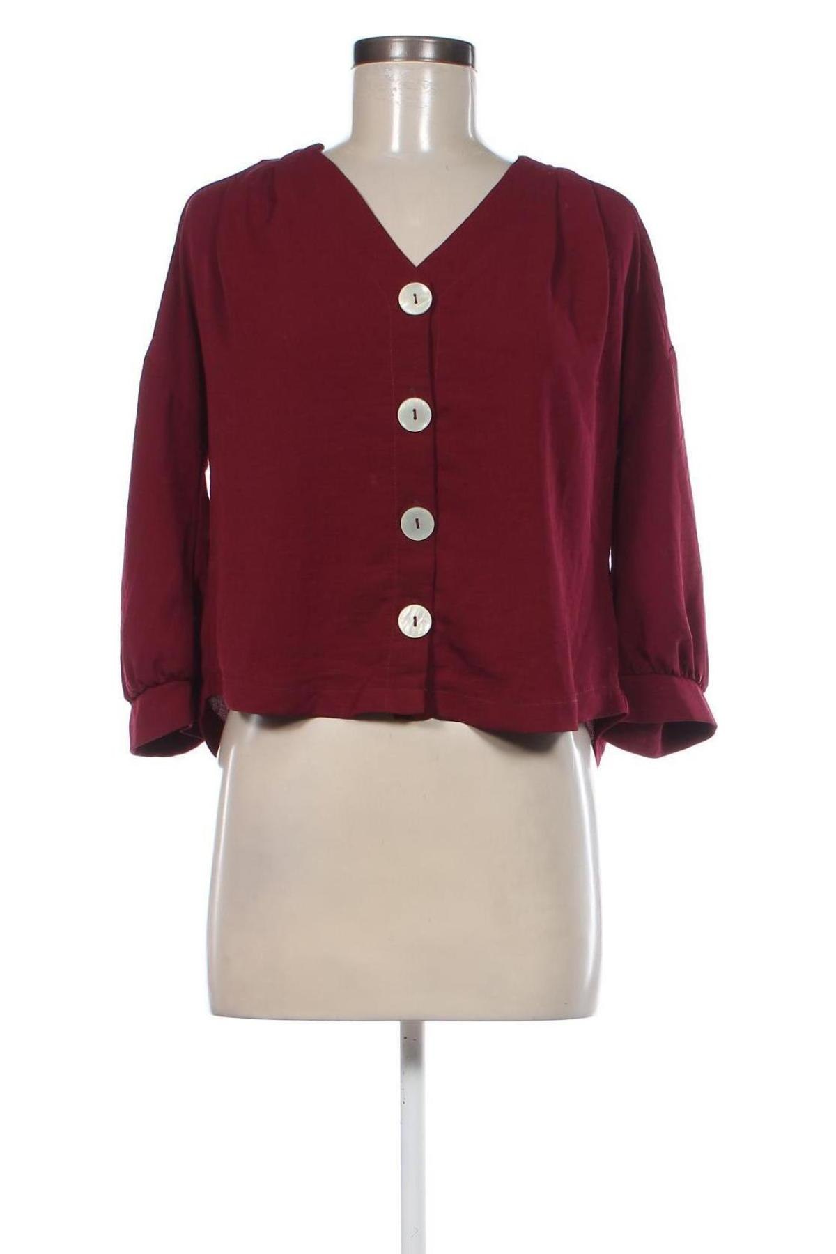 Γυναικείο πουκάμισο Primark, Μέγεθος XS, Χρώμα Κόκκινο, Τιμή 4,64 €