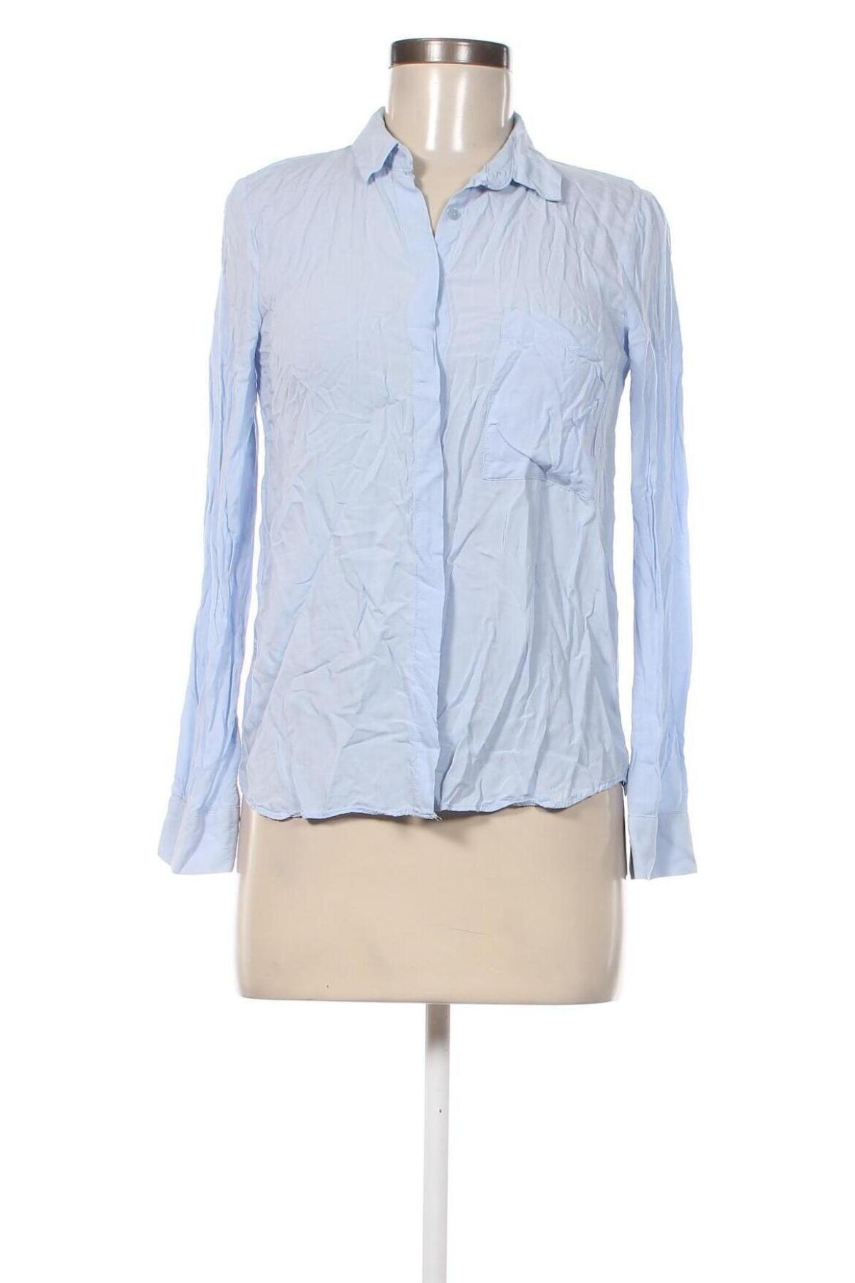 Dámska košeľa  Pull&Bear, Veľkosť S, Farba Modrá, Cena  7,23 €