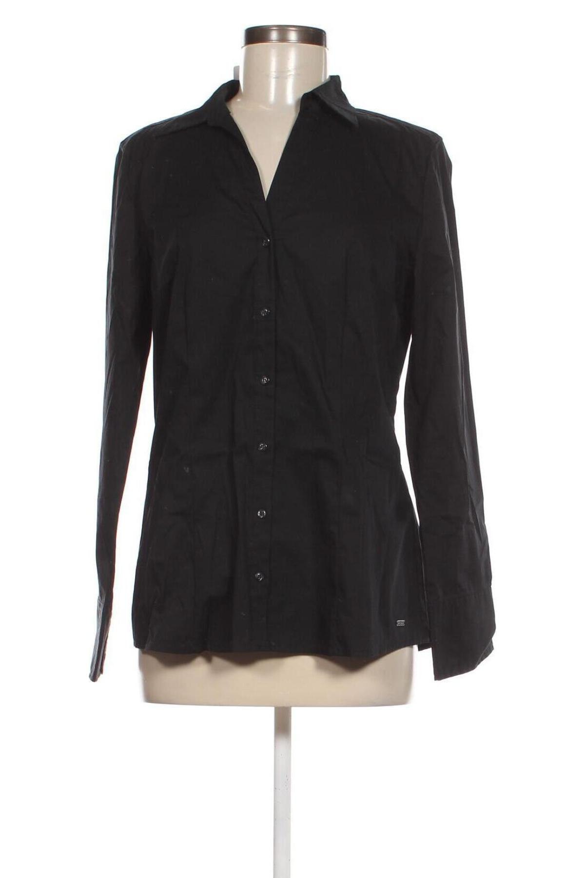 Дамска риза S.Oliver, Размер L, Цвят Черен, Цена 26,98 лв.