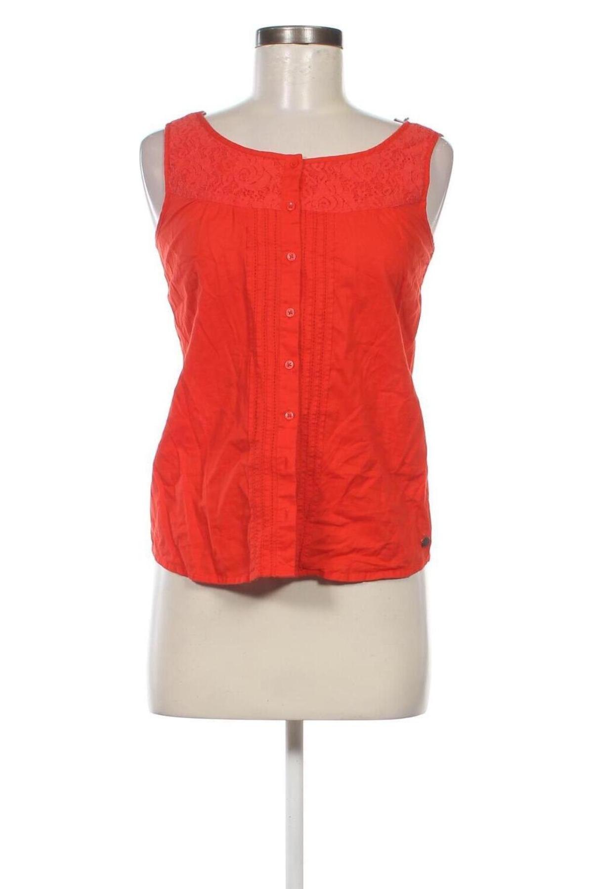Γυναικείο πουκάμισο S.Oliver, Μέγεθος XS, Χρώμα Πορτοκαλί, Τιμή 7,36 €