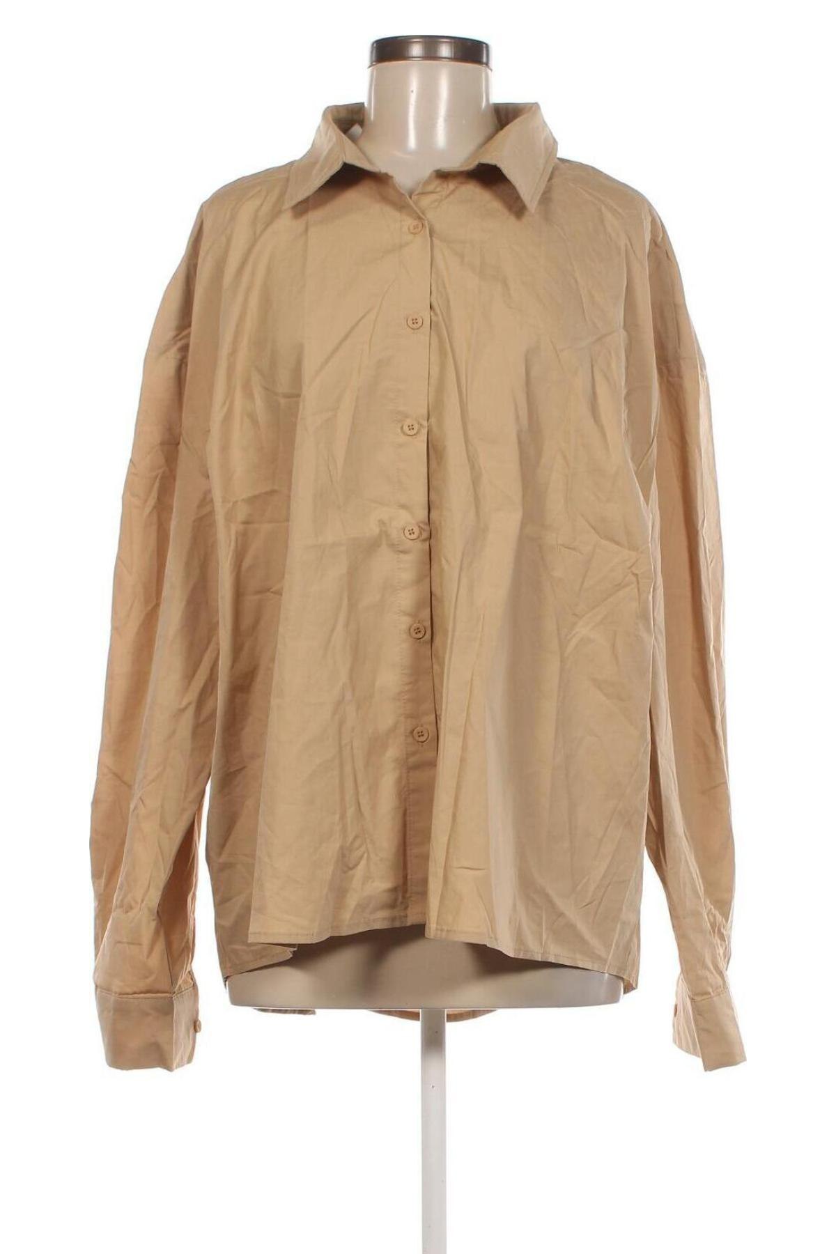 Damenbluse SHEIN, Größe XXL, Farbe Beige, Preis 12,53 €