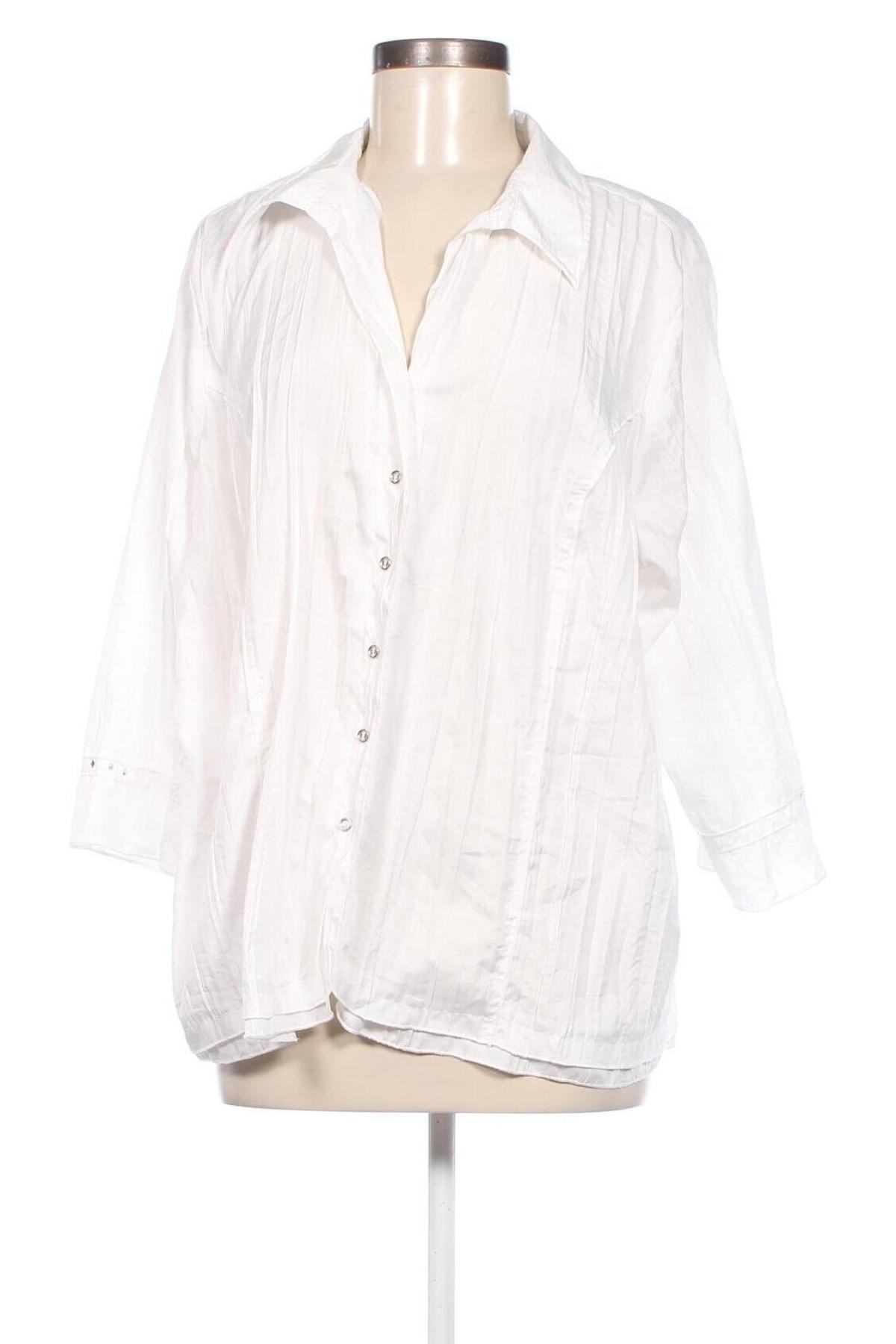 Γυναικείο πουκάμισο Steilmann, Μέγεθος XL, Χρώμα Λευκό, Τιμή 6,18 €