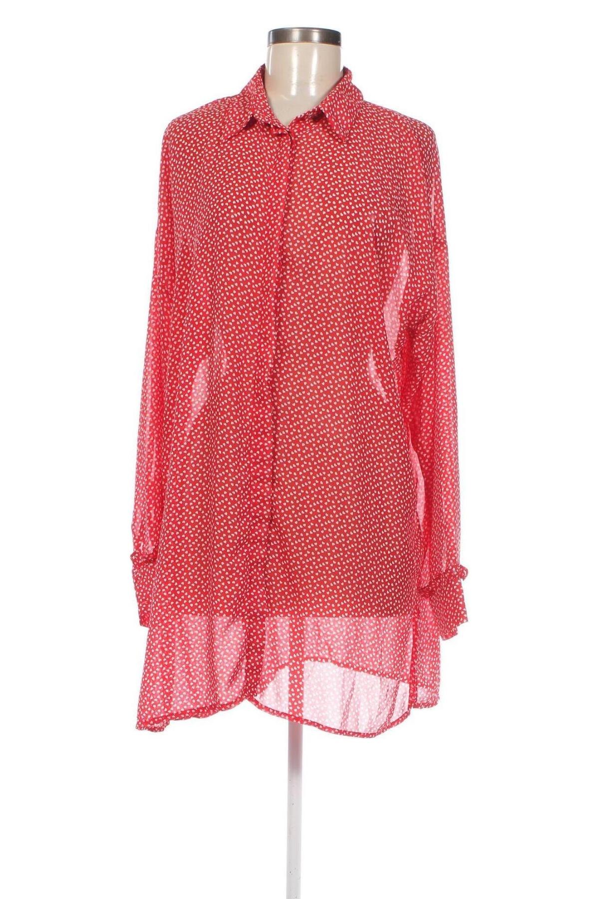 Damenbluse Studio Untold by Ulla Popken, Größe XL, Farbe Rot, Preis € 10,65