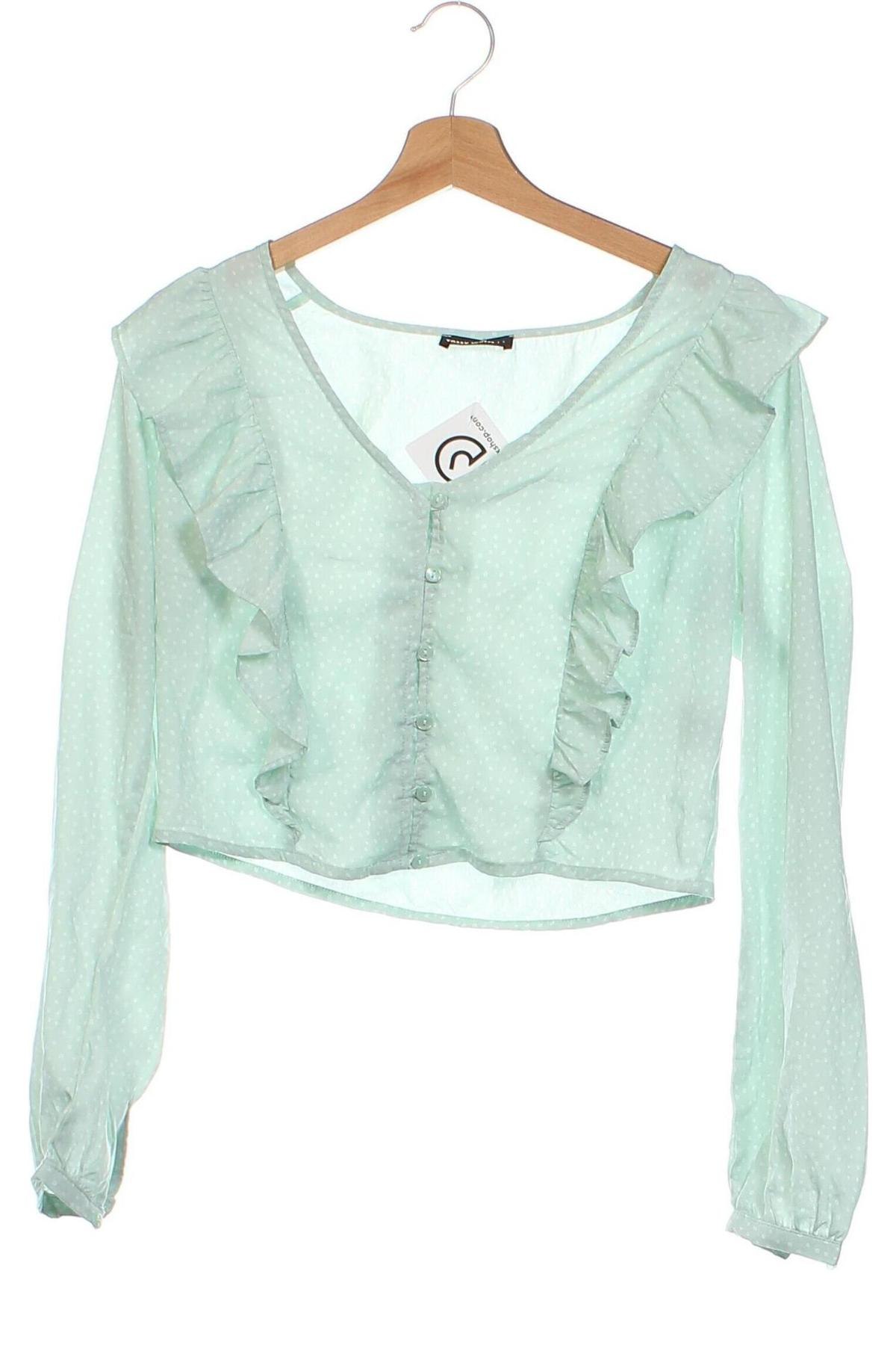 Damenbluse Tally Weijl, Größe S, Farbe Grün, Preis € 2,99