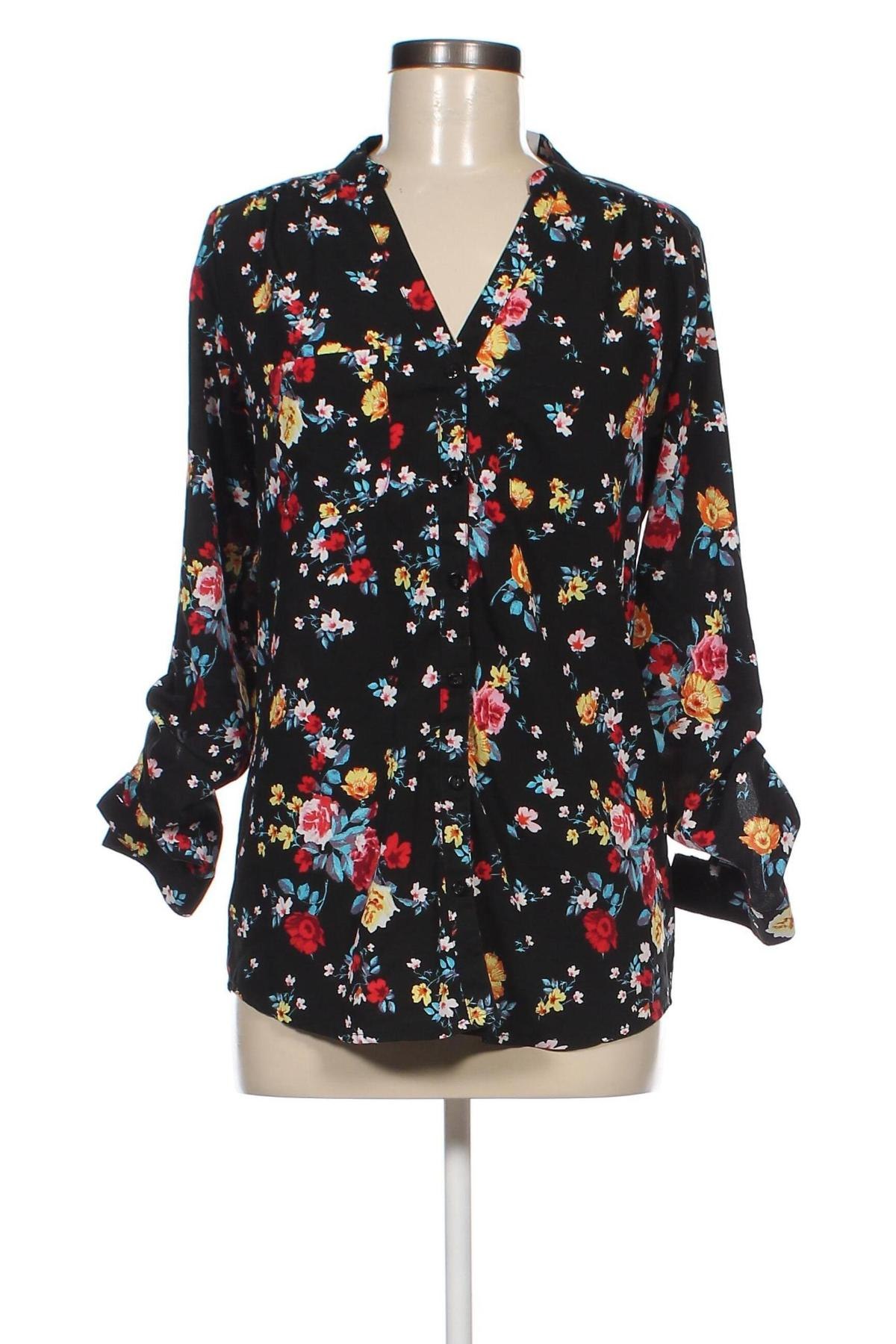 Γυναικείο πουκάμισο Terranova, Μέγεθος S, Χρώμα Μαύρο, Τιμή 6,18 €