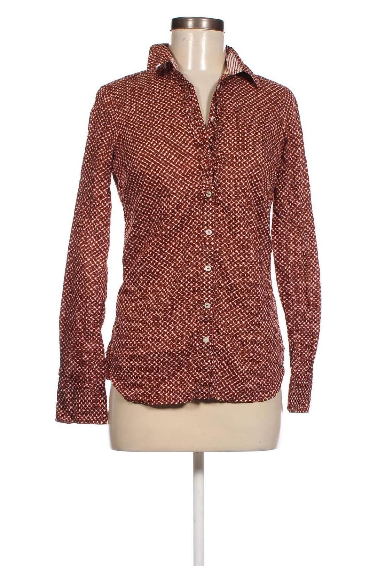Дамска риза Tommy Hilfiger, Размер S, Цвят Кафяв, Цена 79,03 лв.