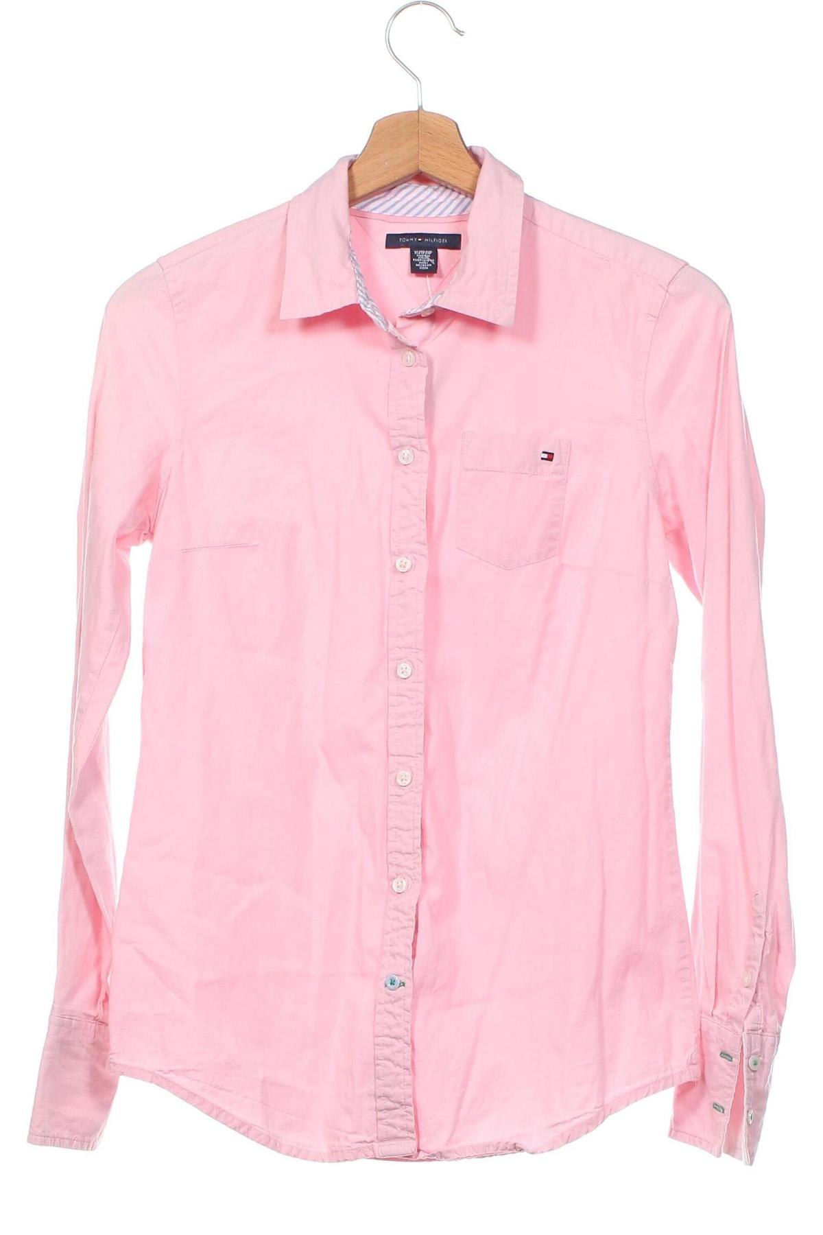Dámská košile  Tommy Hilfiger, Velikost XS, Barva Růžová, Cena  802,00 Kč