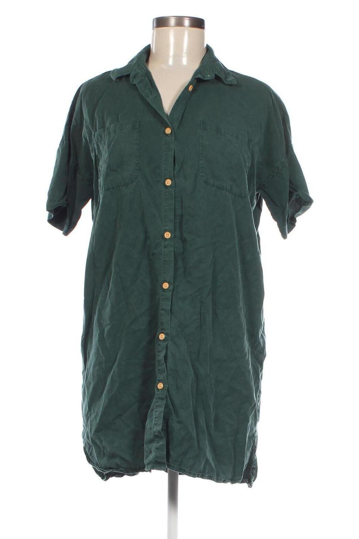 Γυναικείο πουκάμισο Twothirds, Μέγεθος S, Χρώμα Πράσινο, Τιμή 7,98 €