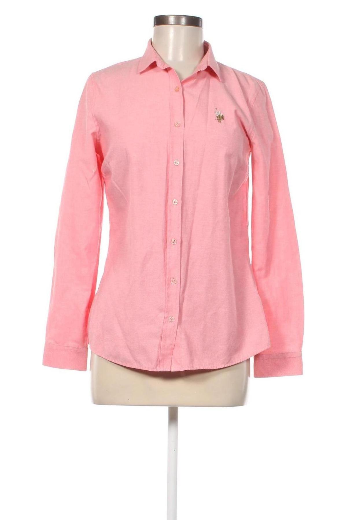 Damenbluse U.S. Polo Assn., Größe M, Farbe Rosa, Preis € 14,73