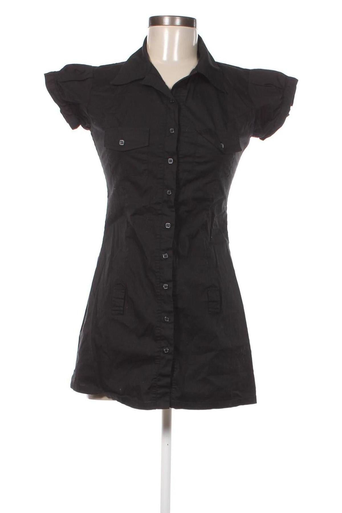 Γυναικείο πουκάμισο Urban Behavior, Μέγεθος S, Χρώμα Μαύρο, Τιμή 7,80 €