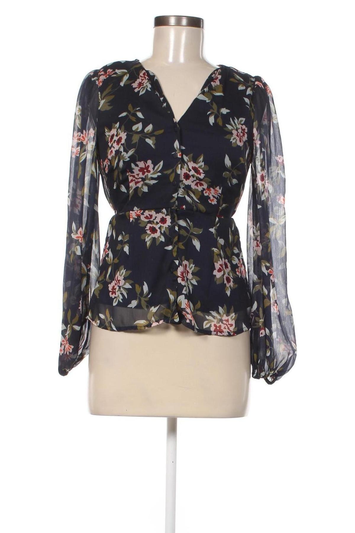 Γυναικείο πουκάμισο Vero Moda, Μέγεθος S, Χρώμα Μπλέ, Τιμή 5,52 €