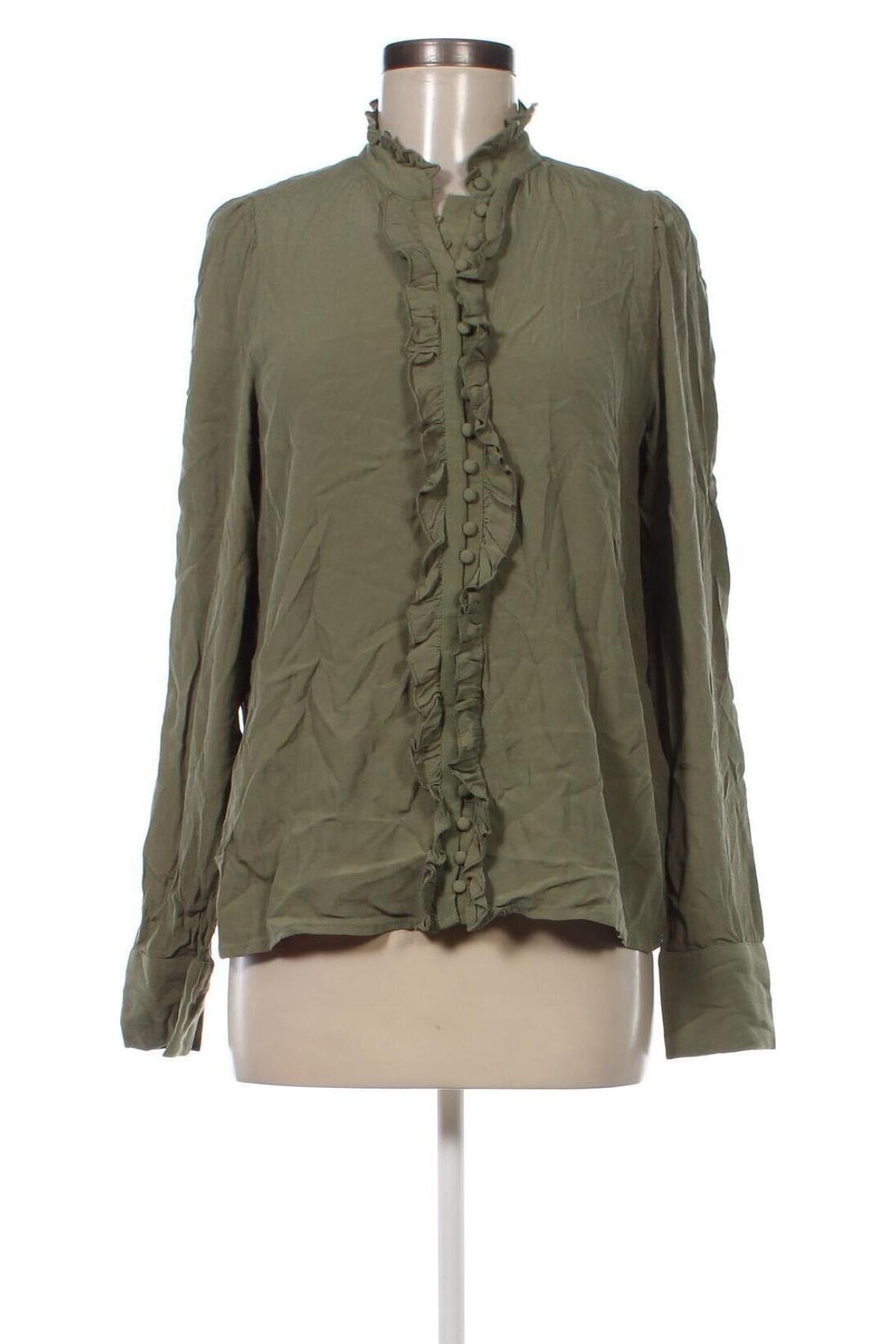 Γυναικείο πουκάμισο Vero Moda, Μέγεθος S, Χρώμα Πράσινο, Τιμή 4,33 €