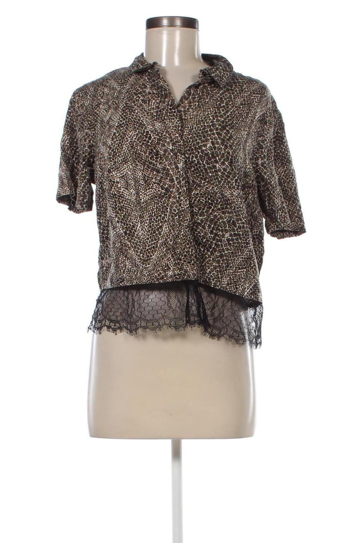 Γυναικείο πουκάμισο Vero Moda, Μέγεθος M, Χρώμα Πολύχρωμο, Τιμή 12,37 €