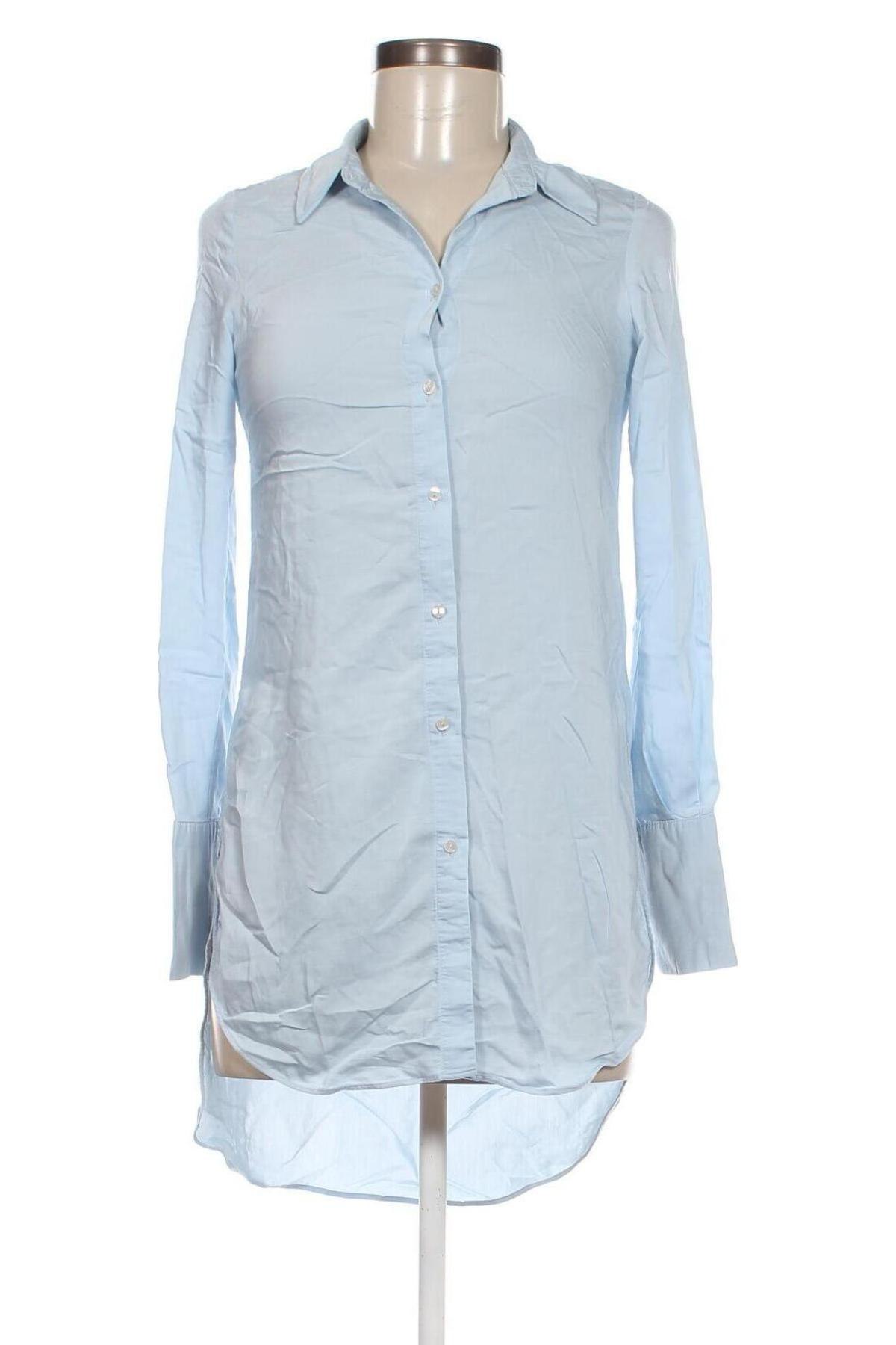 Γυναικείο πουκάμισο Vero Moda, Μέγεθος XS, Χρώμα Μπλέ, Τιμή 10,23 €