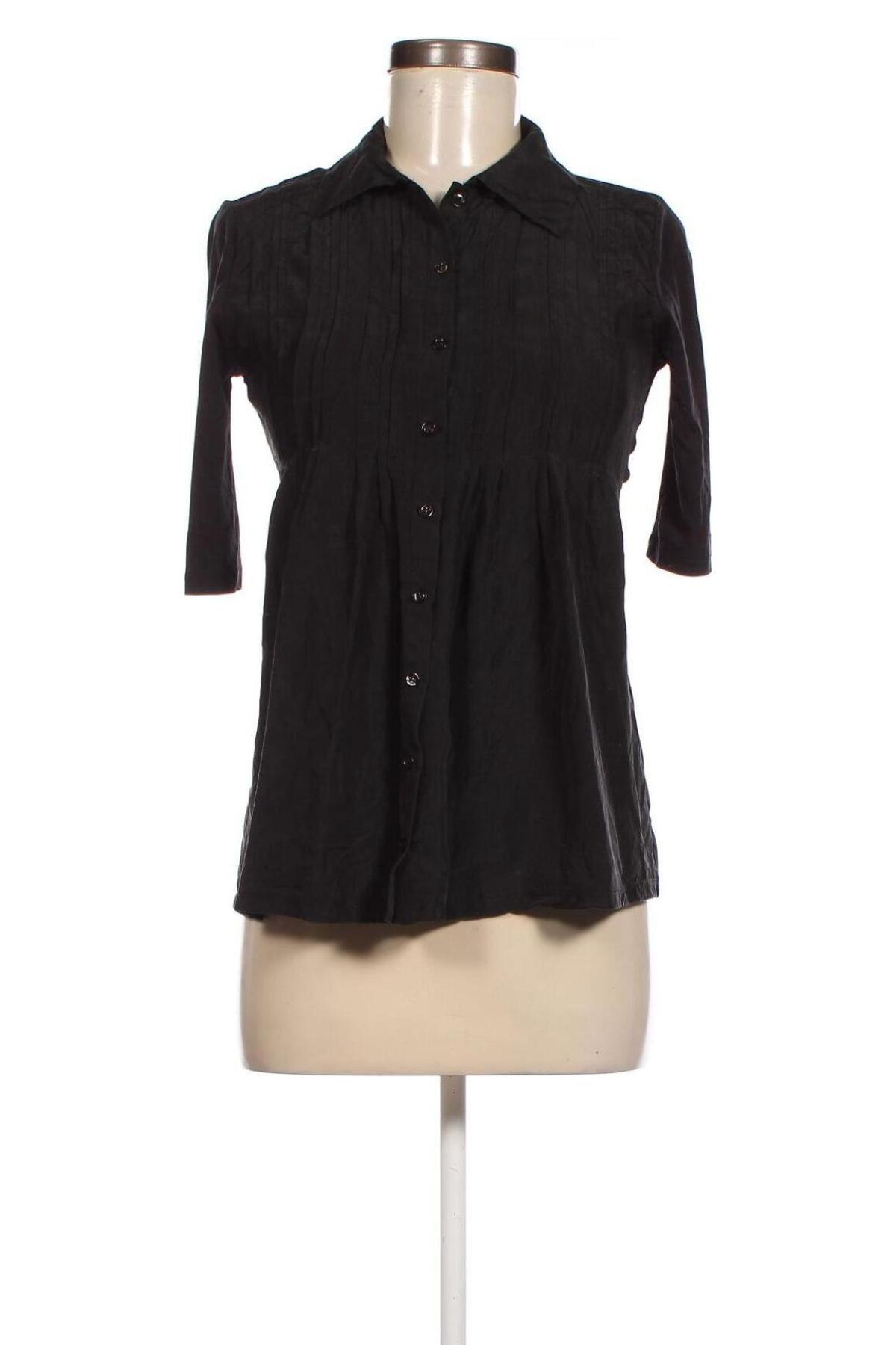 Дамска риза Weekend Max Mara, Размер M, Цвят Черен, Цена 158,77 лв.