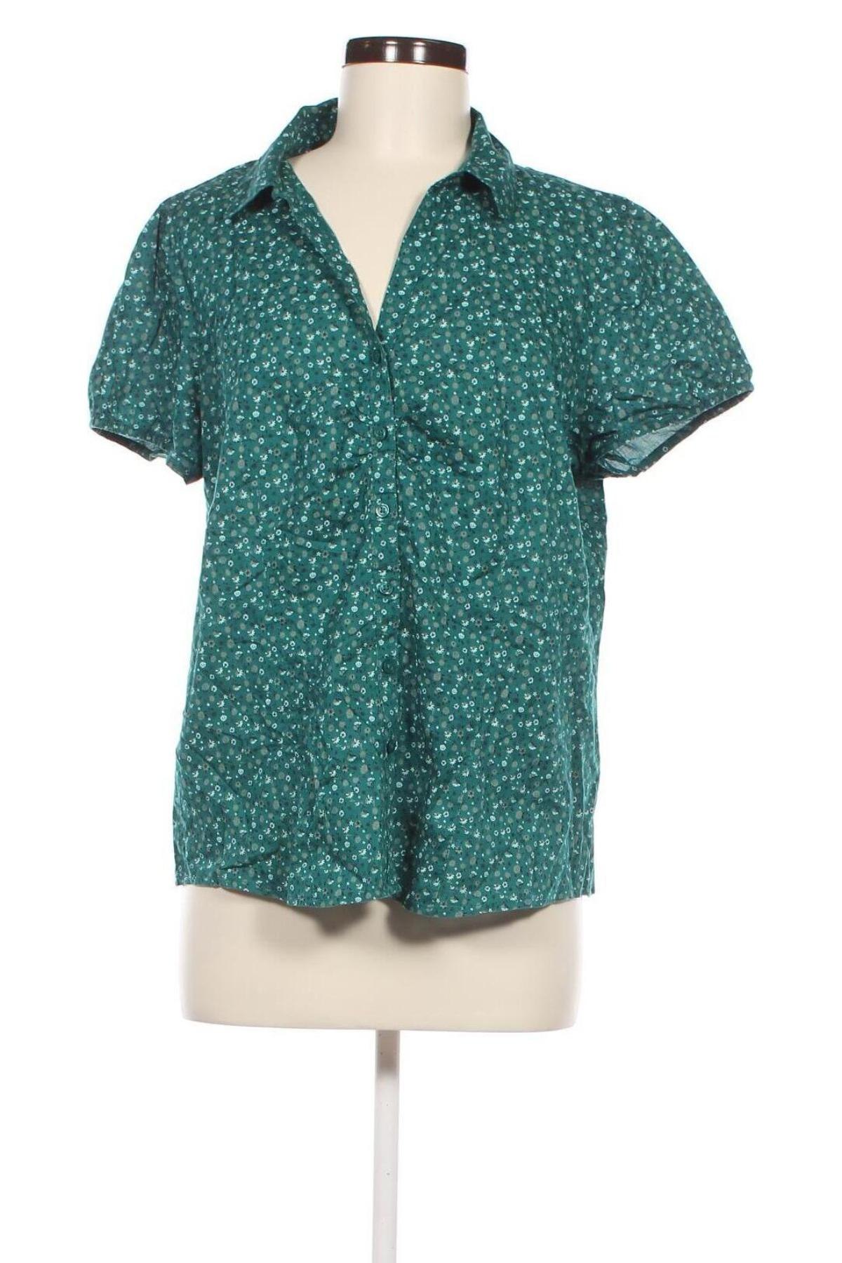 Γυναικείο πουκάμισο Yessica, Μέγεθος XL, Χρώμα Πράσινο, Τιμή 7,58 €