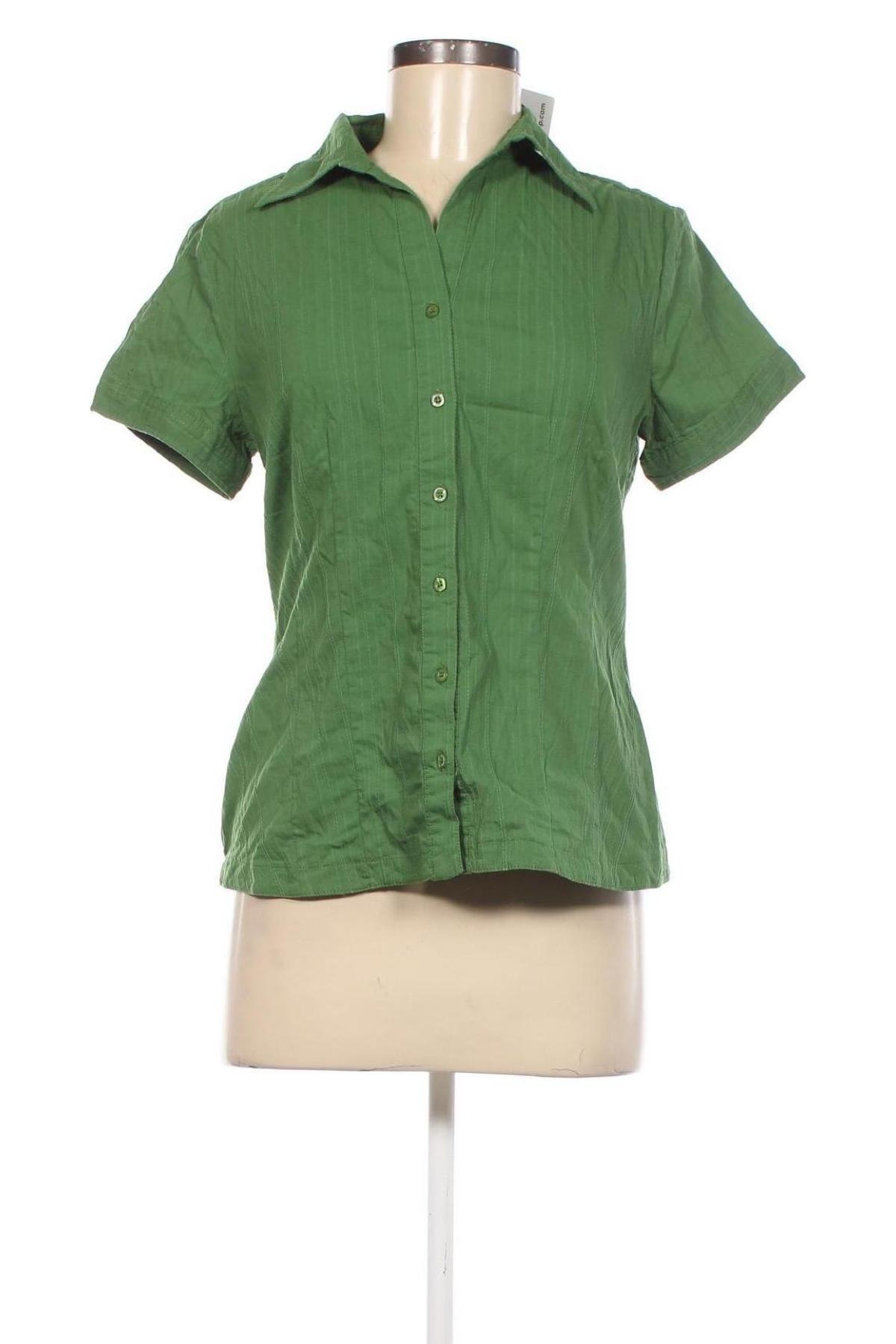 Дамска риза Zero, Размер M, Цвят Зелен, Цена 13,60 лв.