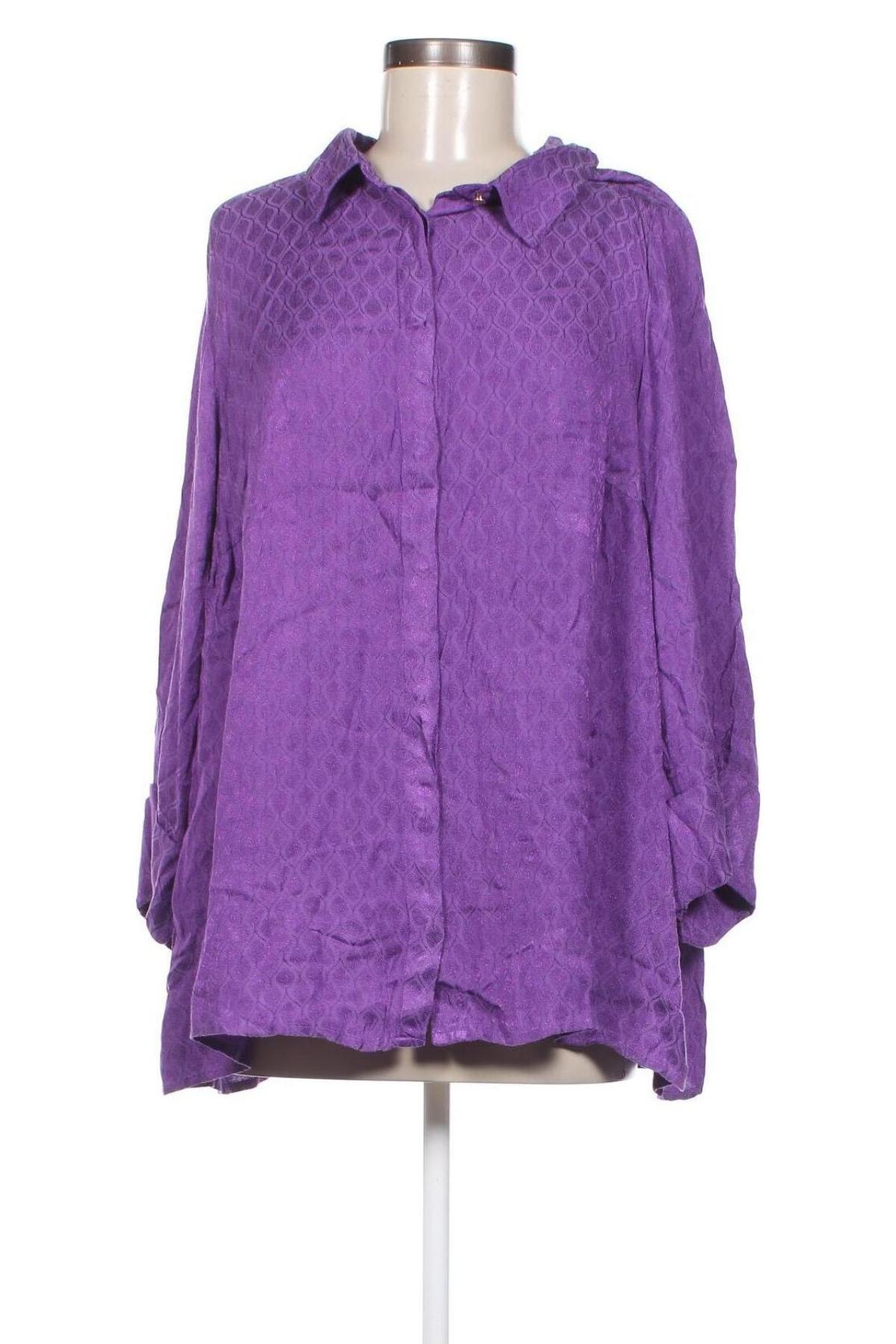 Damenbluse Zizzi, Größe M, Farbe Lila, Preis 16,07 €