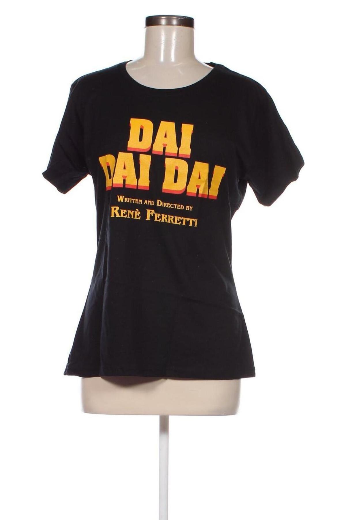 Γυναικείο t-shirt, Μέγεθος XL, Χρώμα Μαύρο, Τιμή 10,82 €