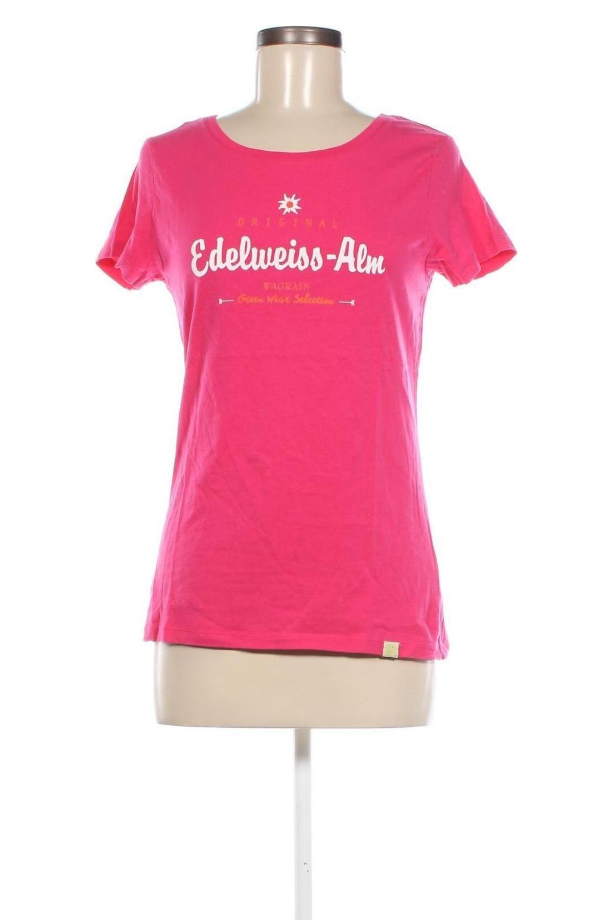 Дамска тениска, Размер M, Цвят Розов, Цена 8,45 лв.