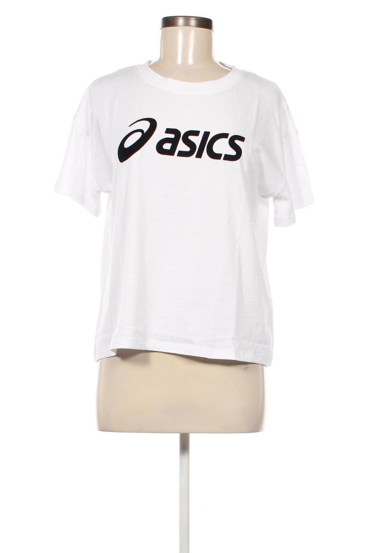 Γυναικείο t-shirt ASICS, Μέγεθος M, Χρώμα Λευκό, Τιμή 28,76 €