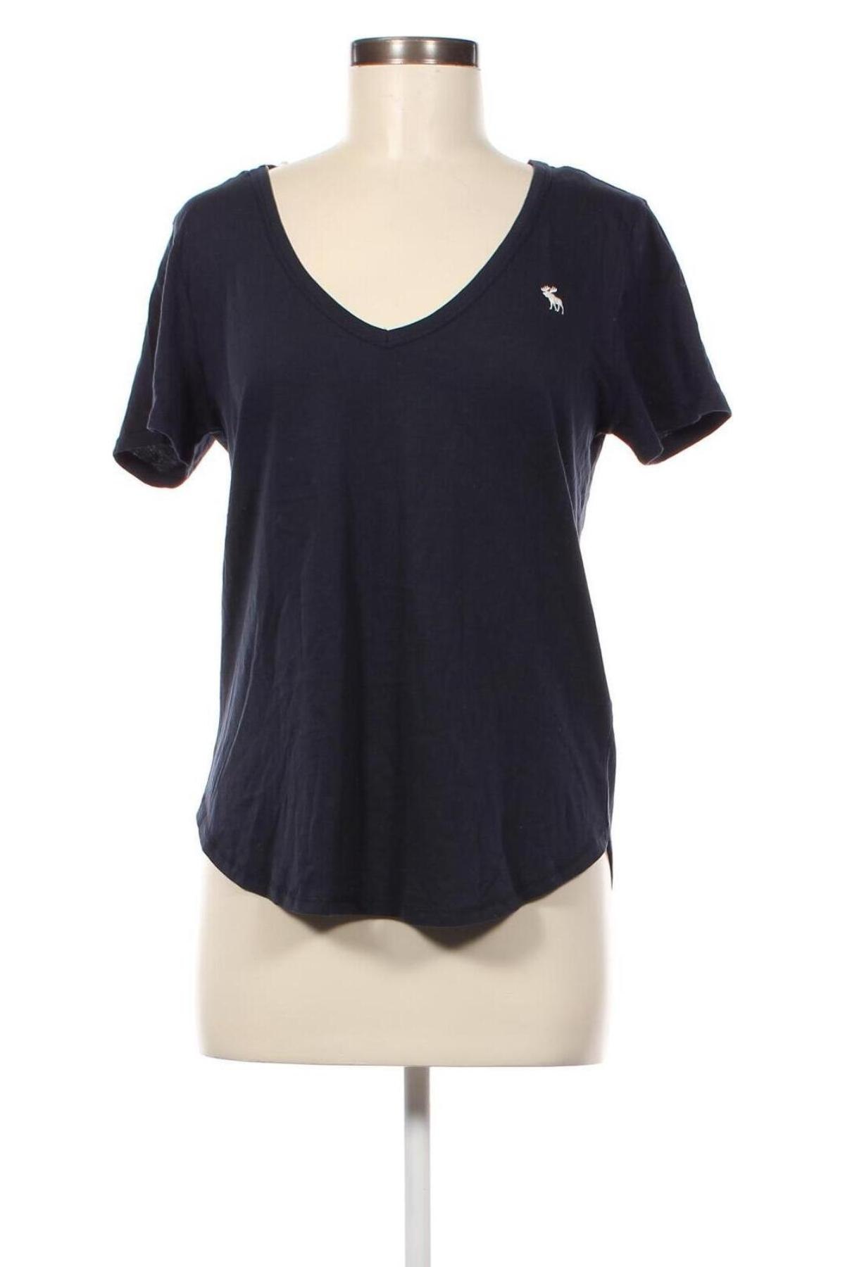 Дамска тениска Abercrombie & Fitch, Размер M, Цвят Син, Цена 58,90 лв.