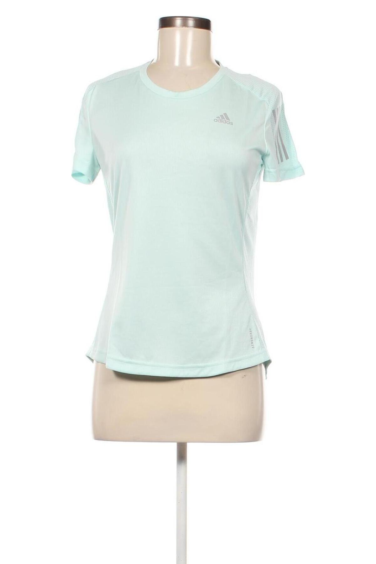 Дамска тениска Adidas, Размер S, Цвят Зелен, Цена 31,00 лв.