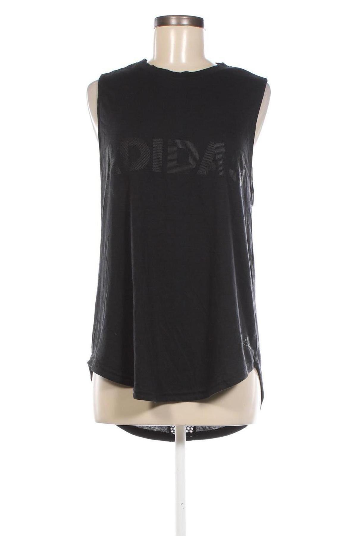 Damen T-Shirt Adidas, Größe L, Farbe Schwarz, Preis 18,79 €