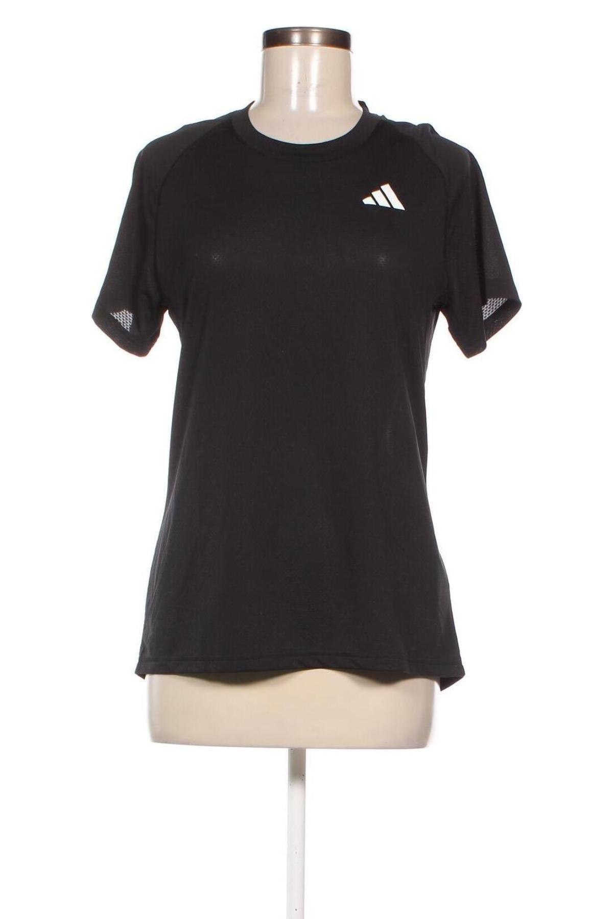 Γυναικείο t-shirt Adidas, Μέγεθος M, Χρώμα Μαύρο, Τιμή 15,03 €