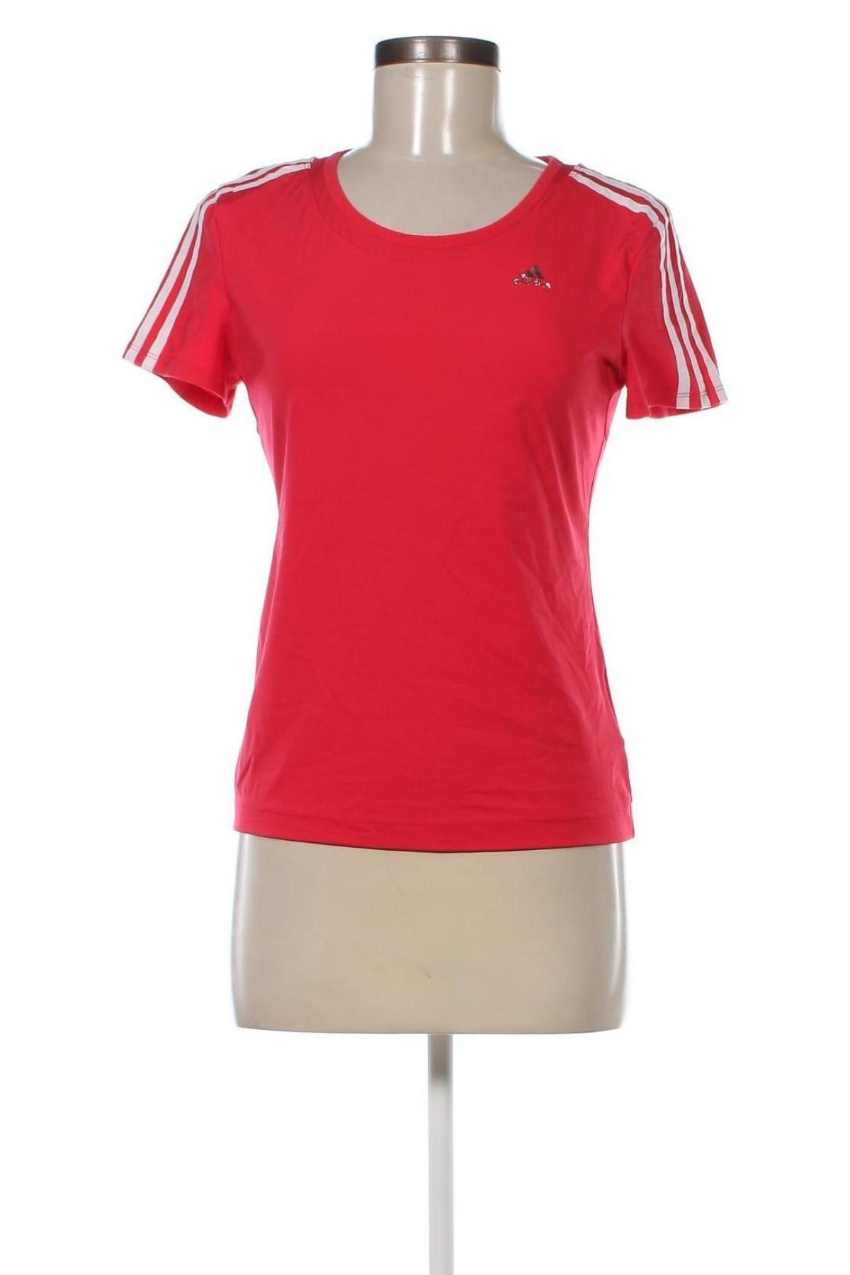 Damen T-Shirt Adidas, Größe M, Farbe Rot, Preis € 17,85