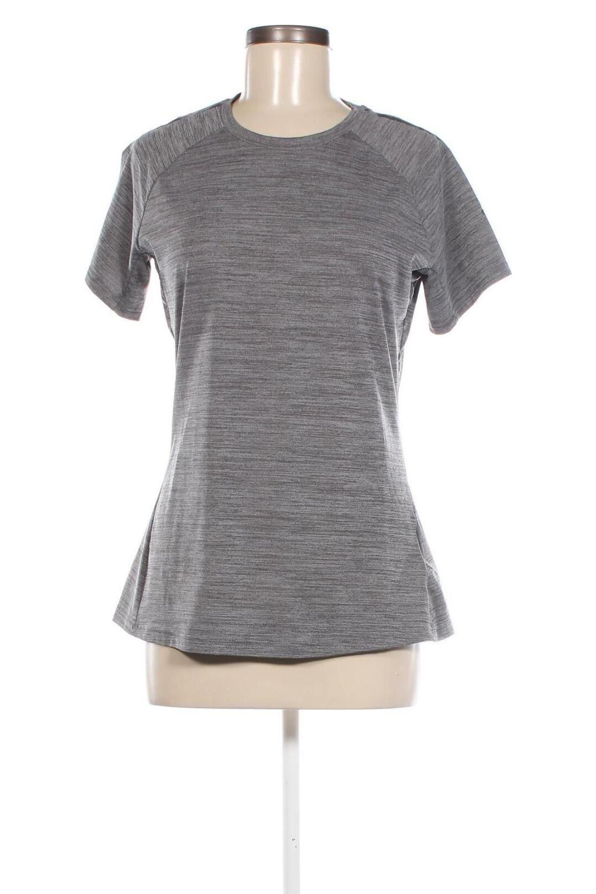 Γυναικείο t-shirt Adidas, Μέγεθος L, Χρώμα Γκρί, Τιμή 15,87 €