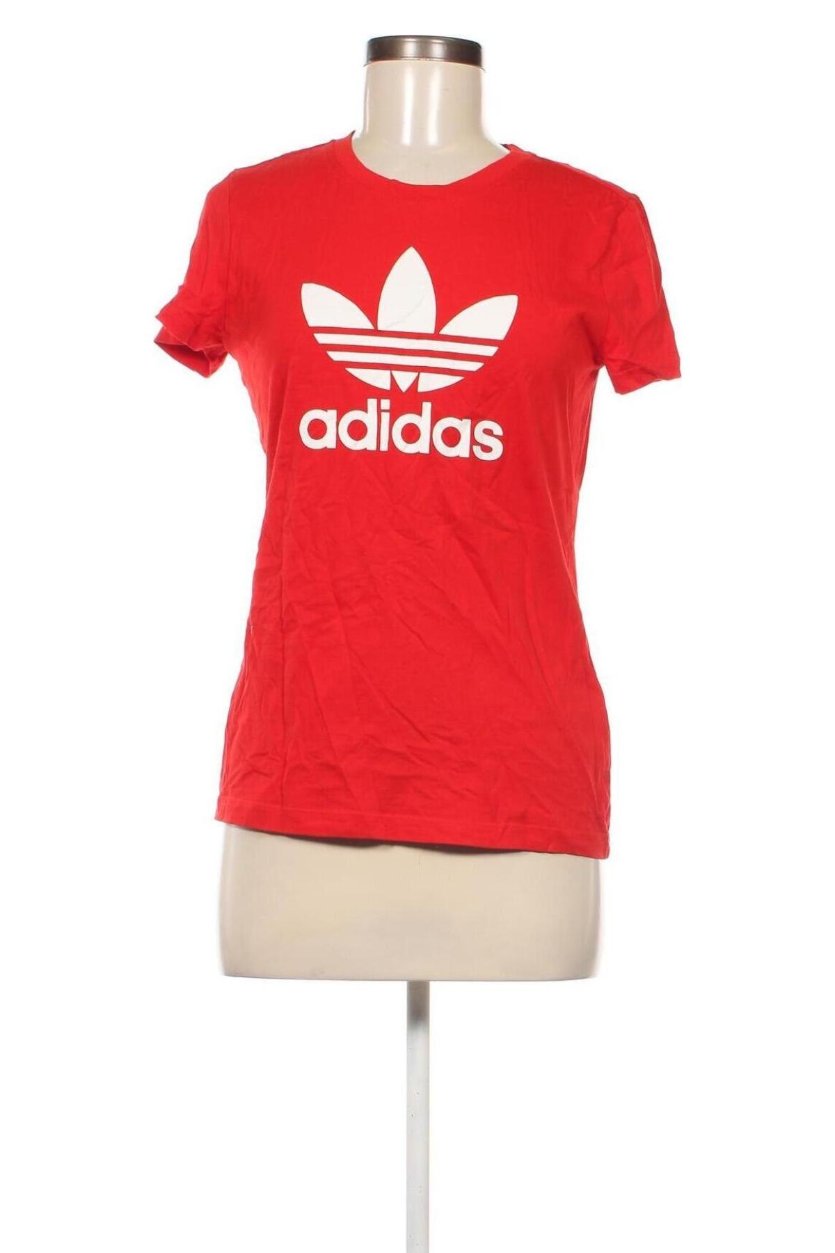 Damen T-Shirt Adidas Originals, Größe L, Farbe Rot, Preis € 18,79