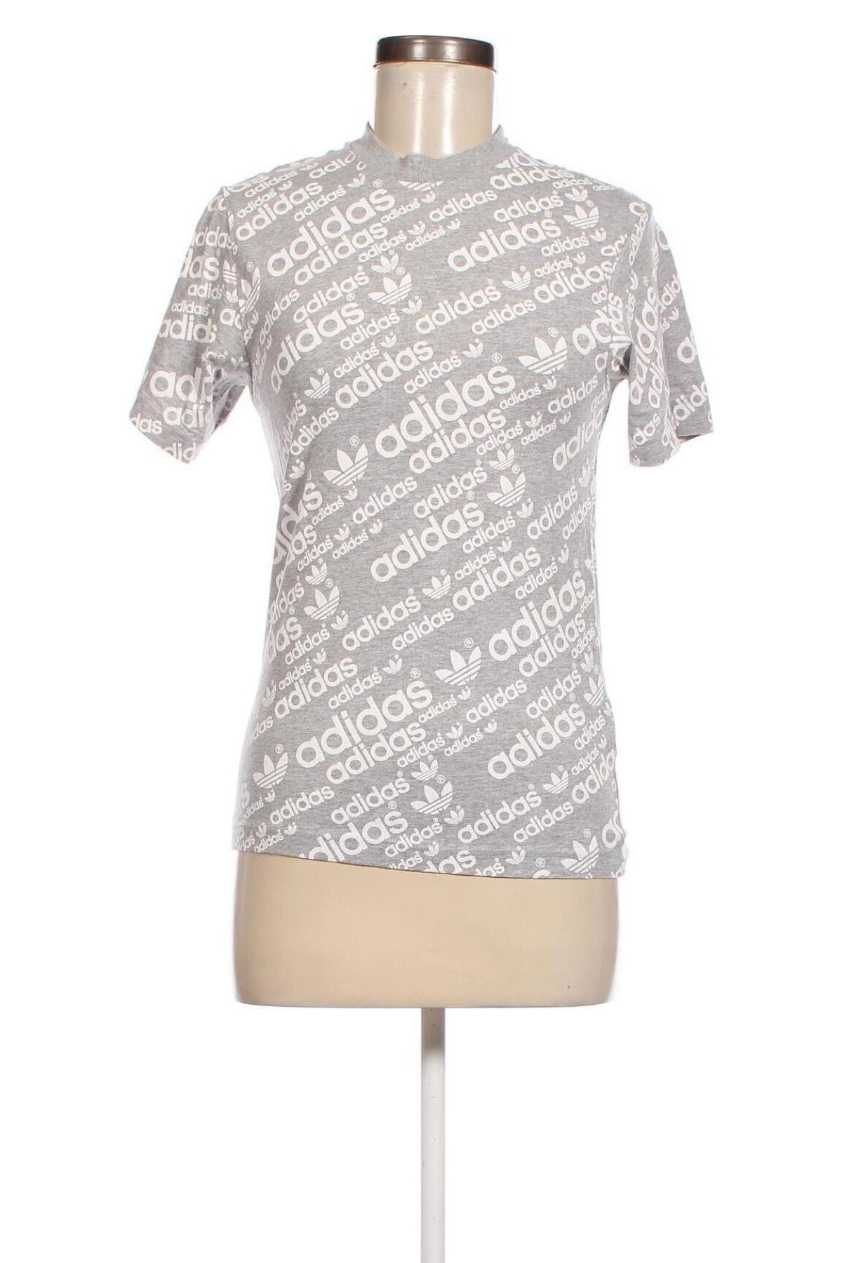Damen T-Shirt Adidas Originals, Größe XXS, Farbe Grau, Preis € 29,56