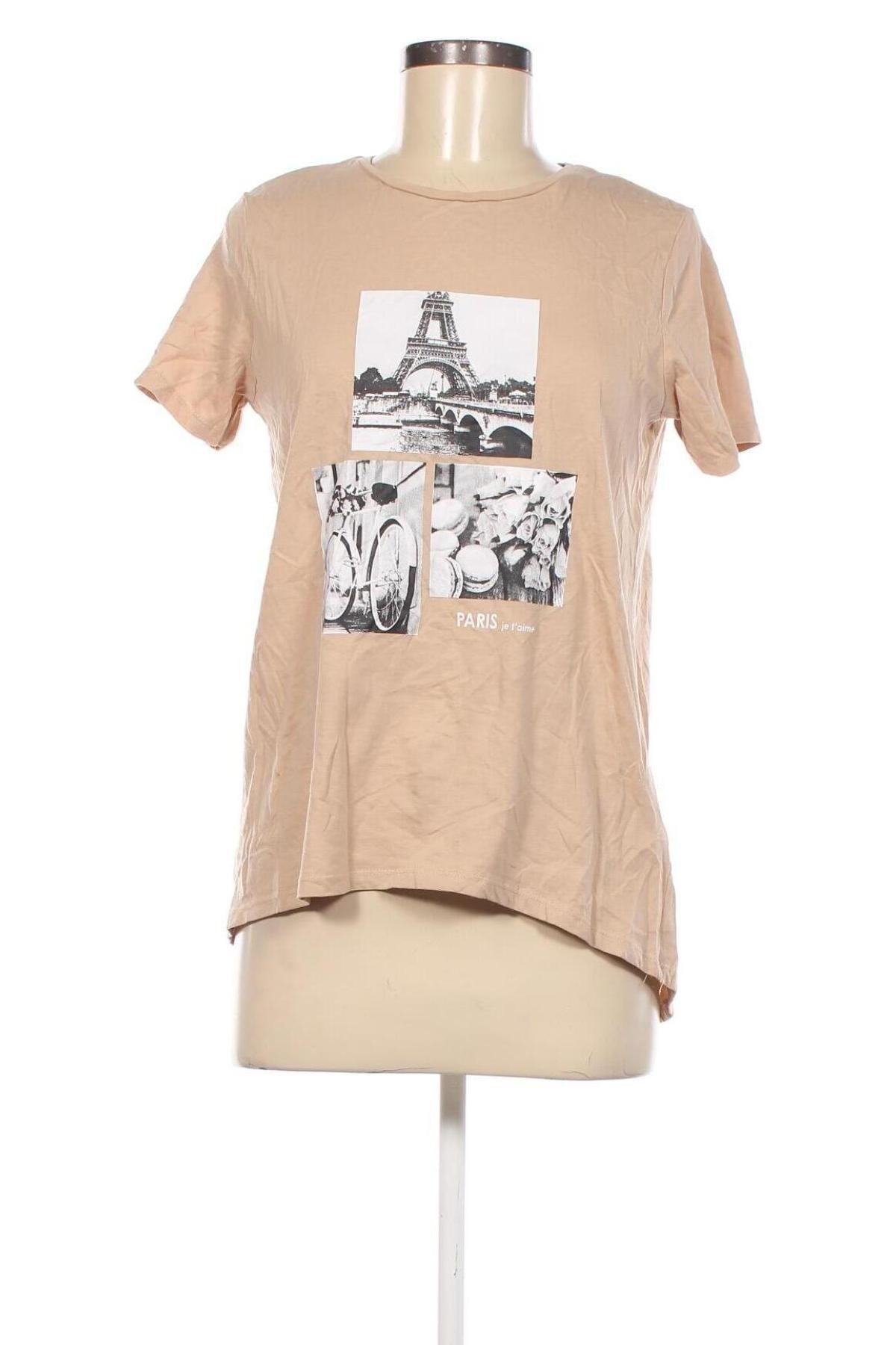 Damen T-Shirt Amisu, Größe S, Farbe Beige, Preis € 4,98