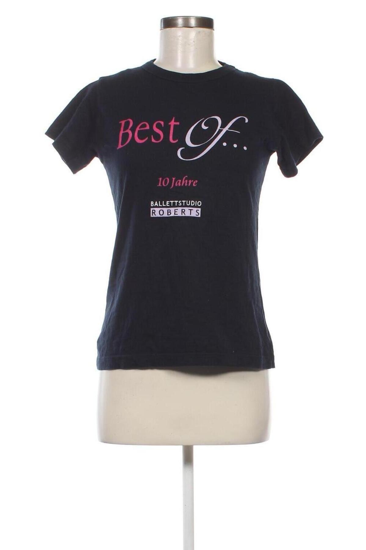 Γυναικείο t-shirt B&C Collection, Μέγεθος M, Χρώμα Μπλέ, Τιμή 5,63 €